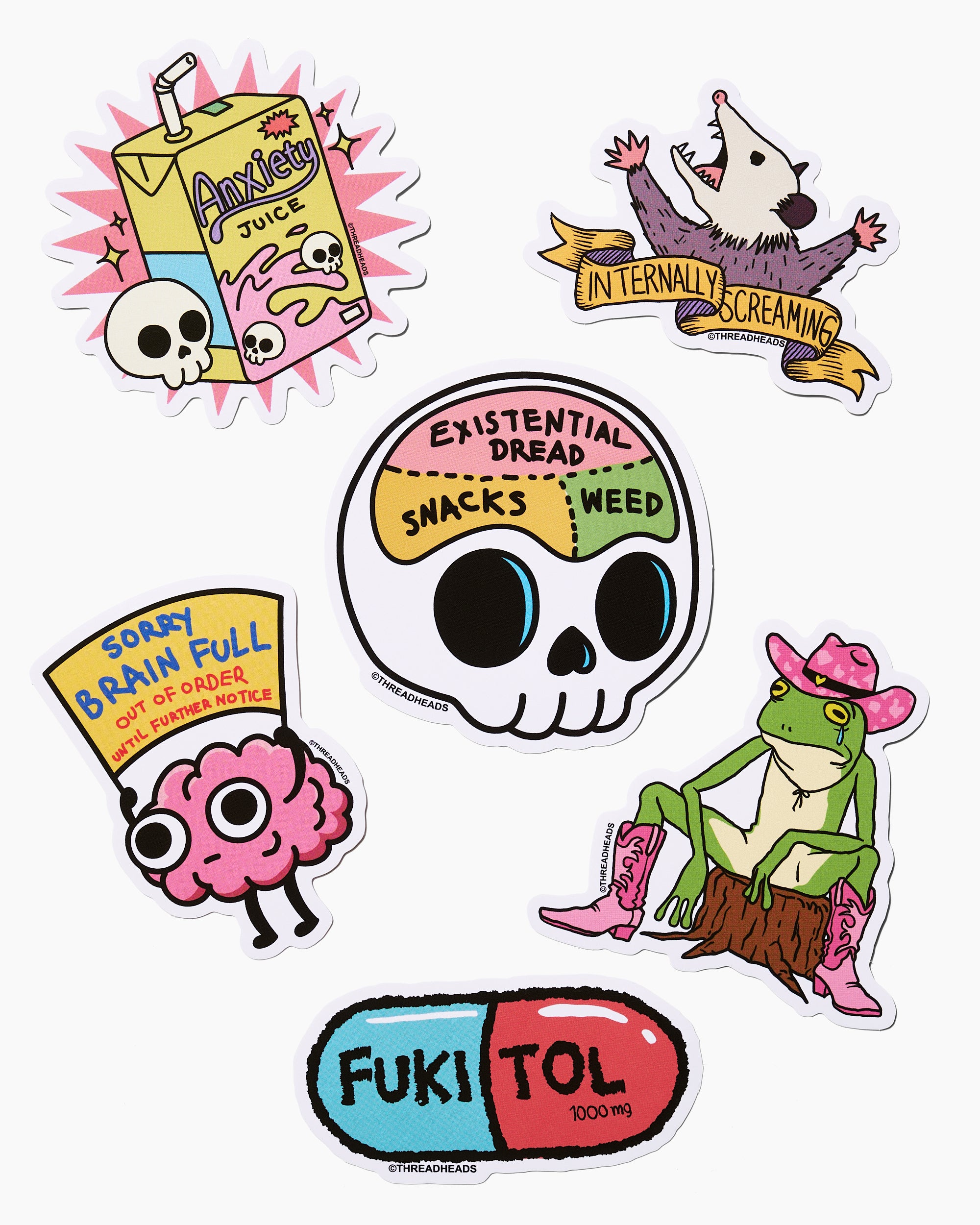 The Dread Sticker Pack Australia Online