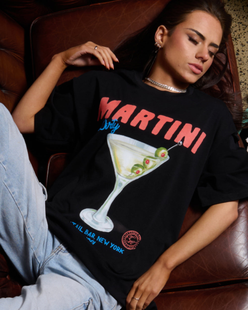Dirty Martini Oversized Tee