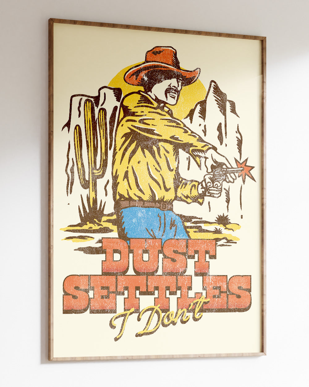 Dust Settles Art Print Online Australia