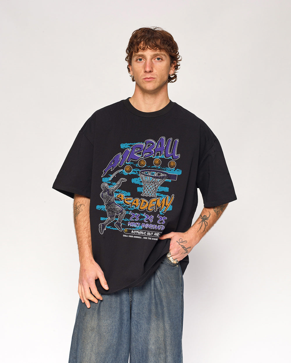 Airball Academy Oversized Tee