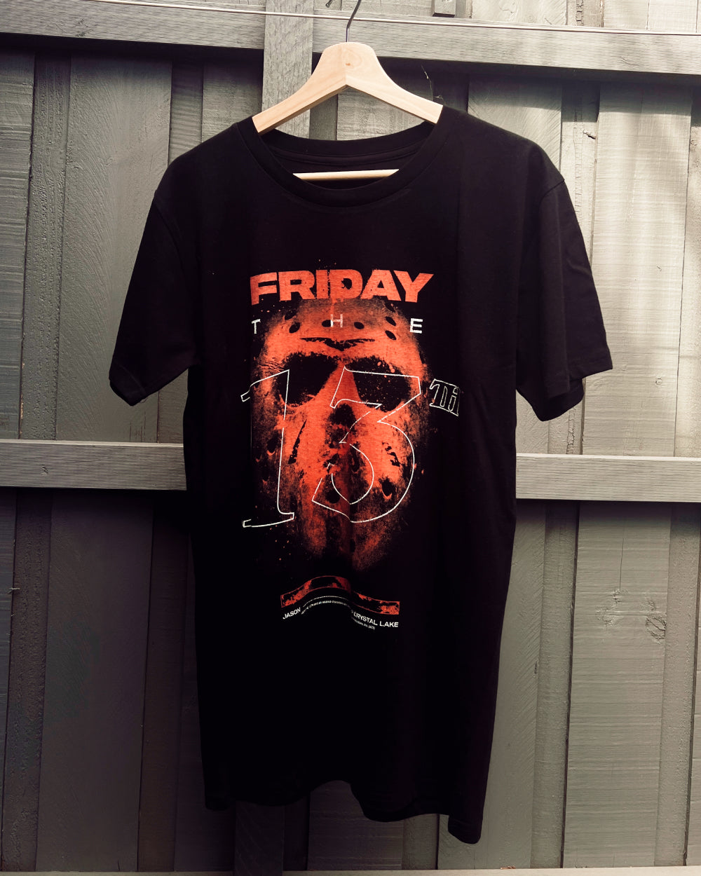 Friday the 13th Mask T-Shirt Australia Online Black