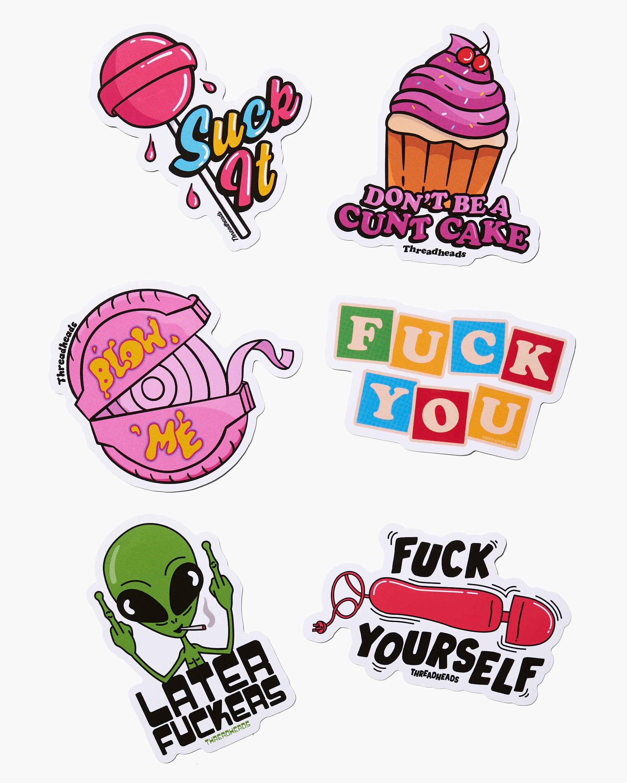The F*ck Off Sticker Pack Australia Online