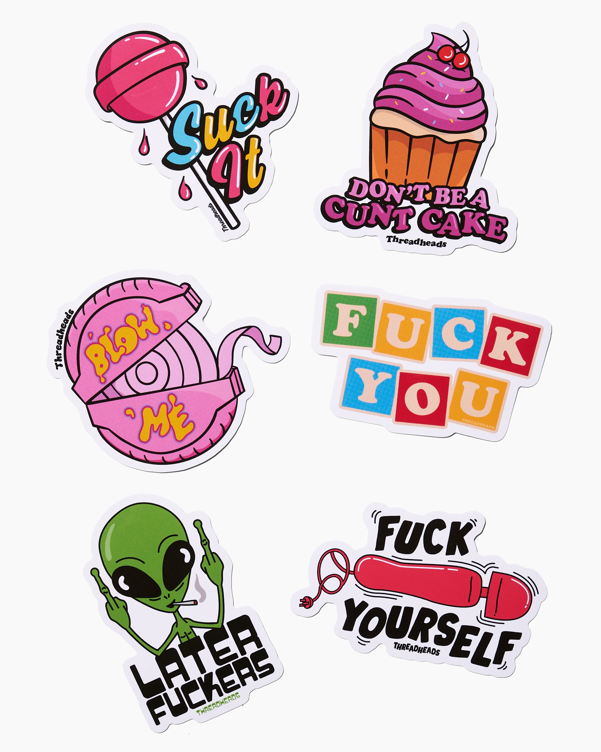 The F*ck Off Sticker Pack