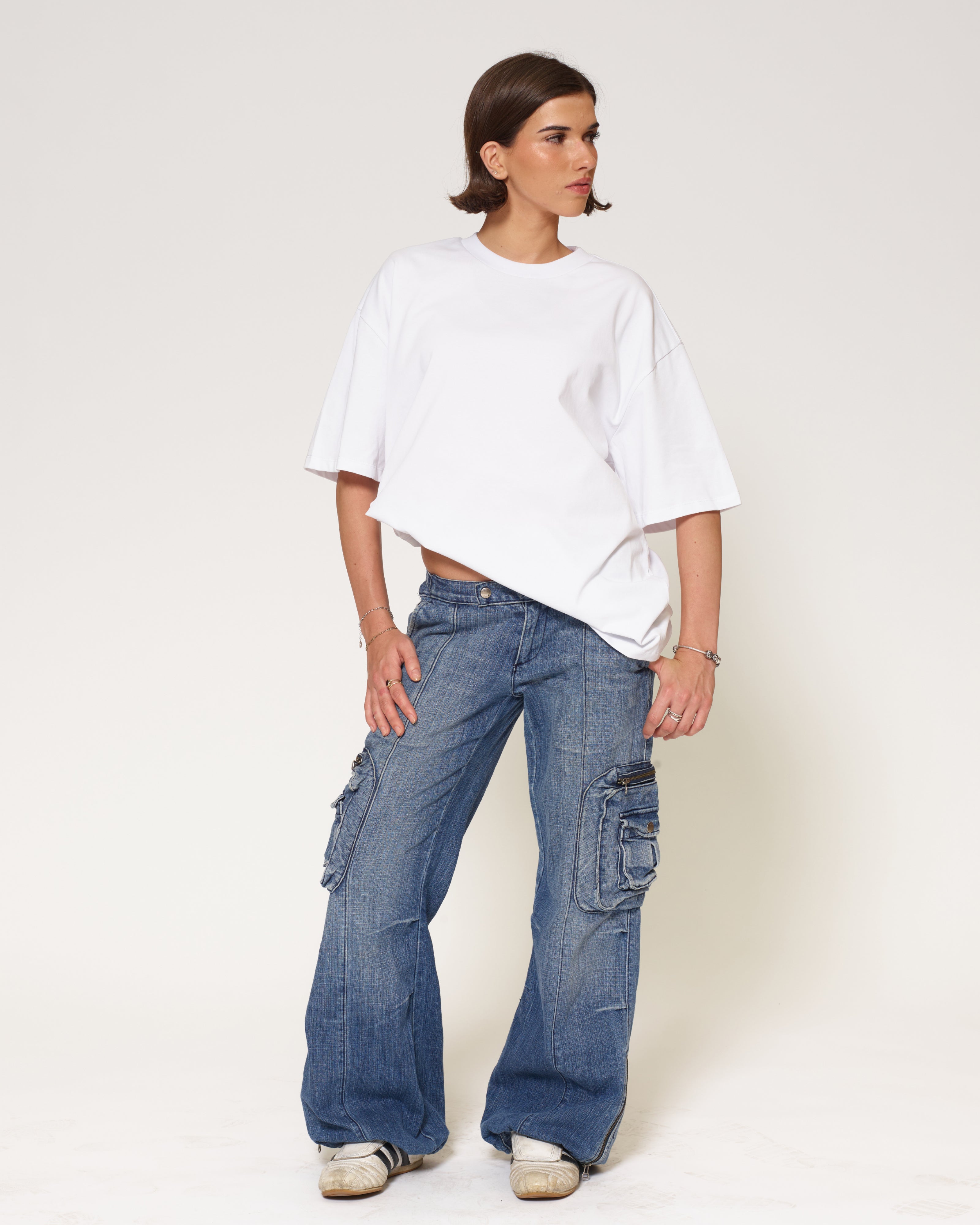 Oversized Tee 2-Pack: White