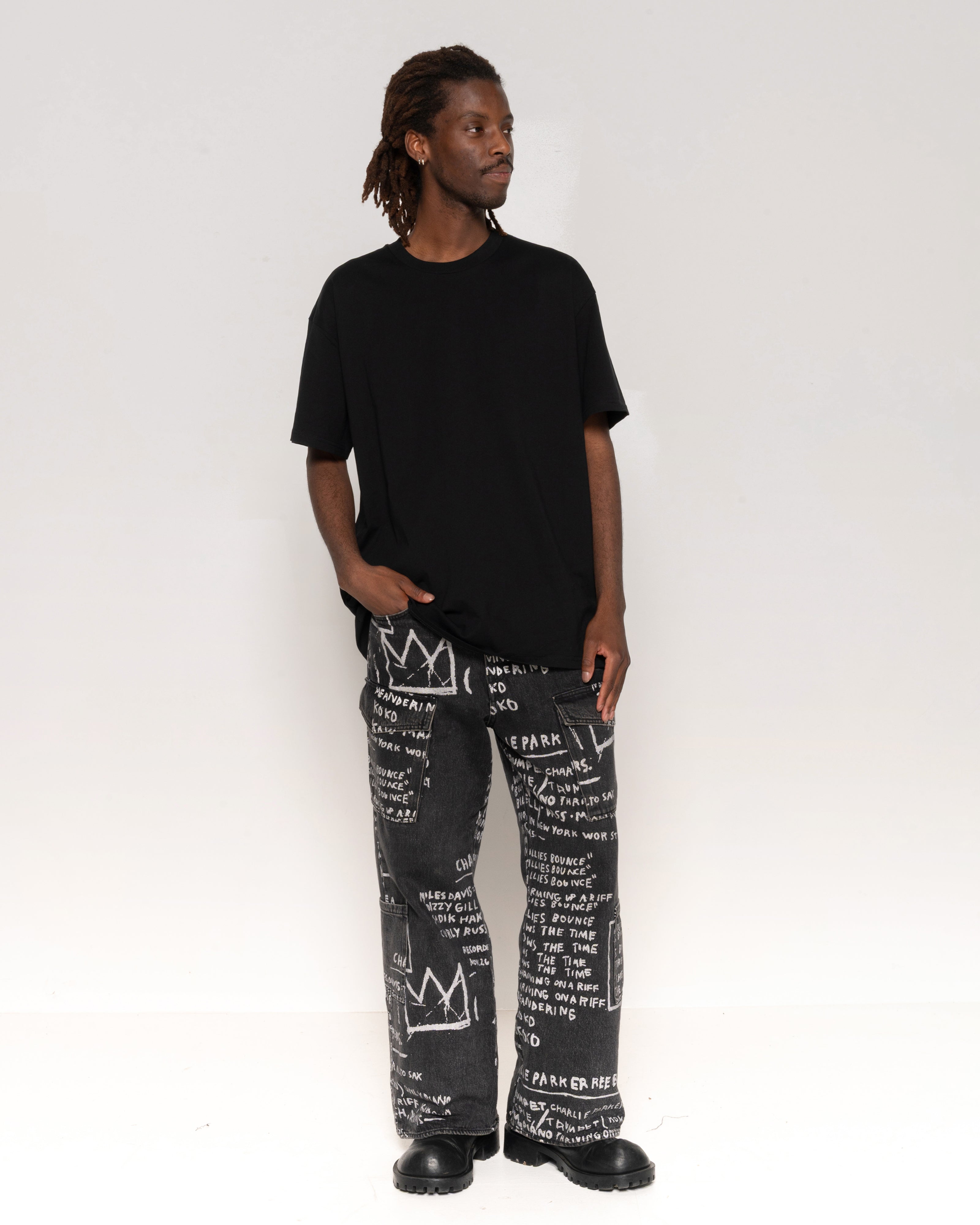 Classic Tee 5-Pack: Black, Brown, Charcoal, Navy, White