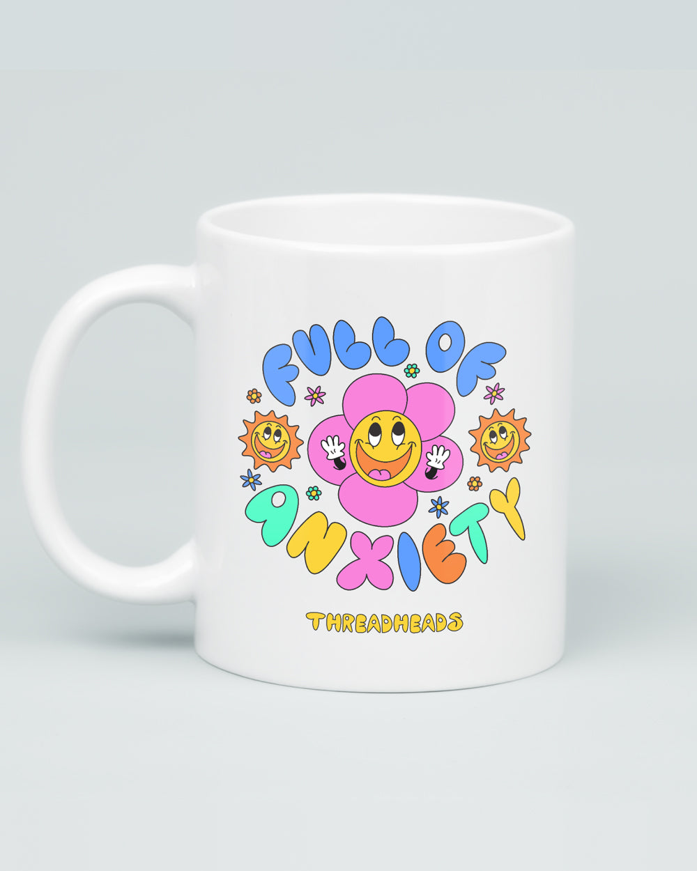 Full of Anxiety Mug | Threadheads