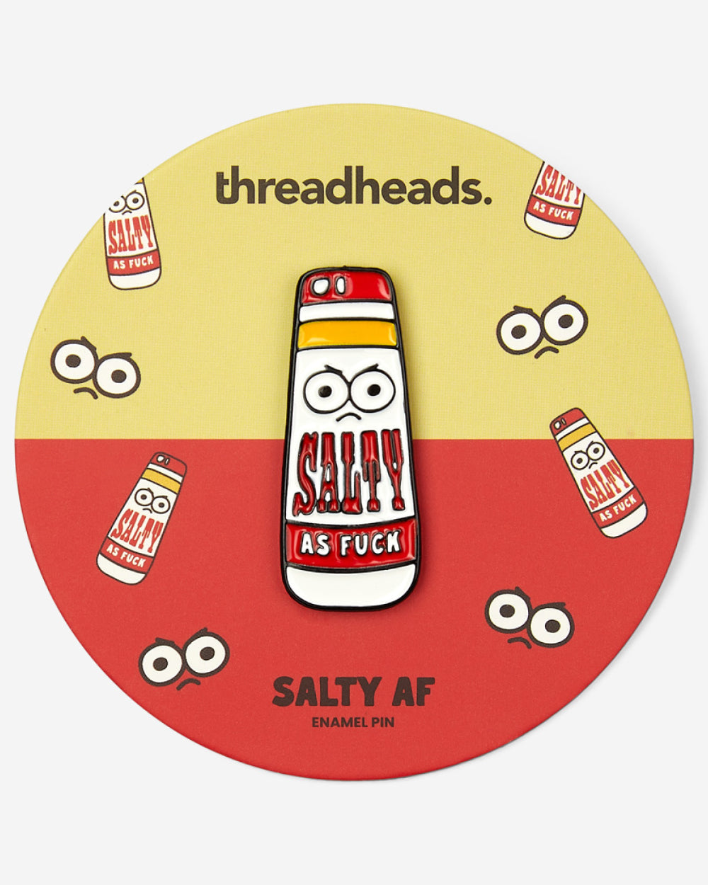 Salty AF Enamel Pin