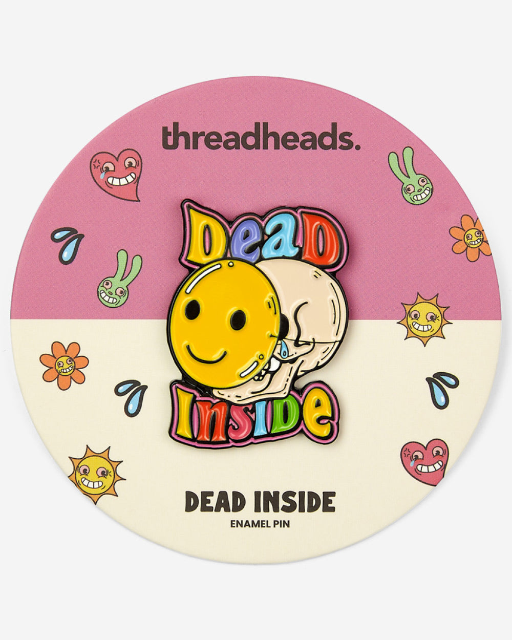 Dead Inside Enamel Pin Australia Online