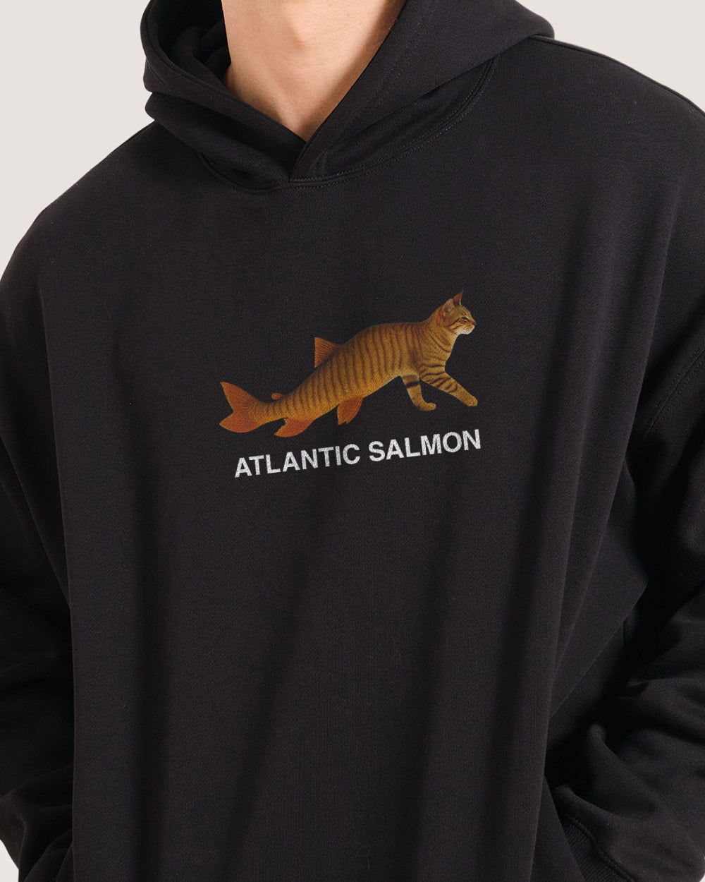 Ate Too Much Salmon Hoodie