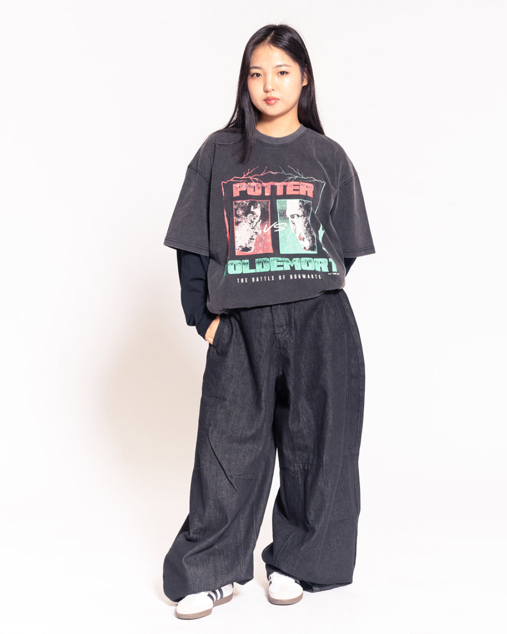 Potter vs. Voldemort Showdown Oversized Tee