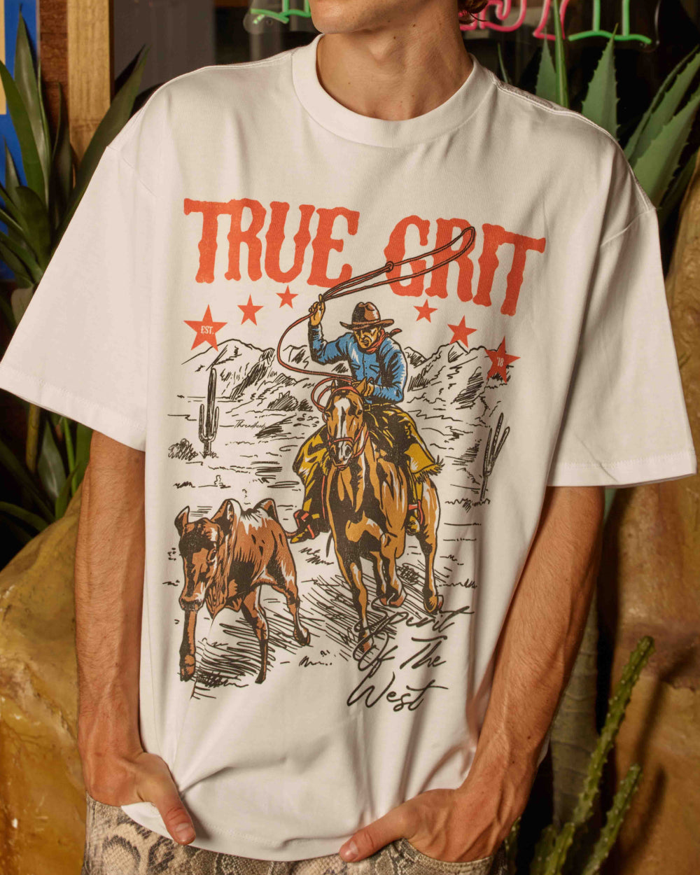 True Grit Oversized Tee Australia Online