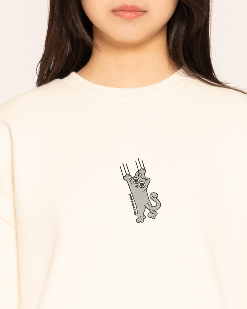 Falling Cat Sweatshirt
