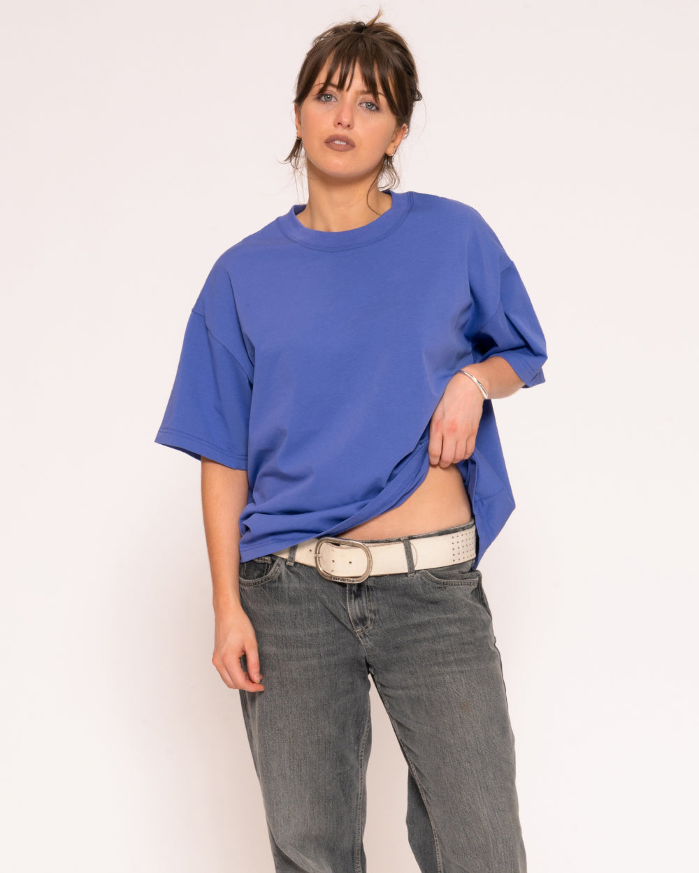 Boxy Crop Tee Blank Boxy Crop Tee – view 4
