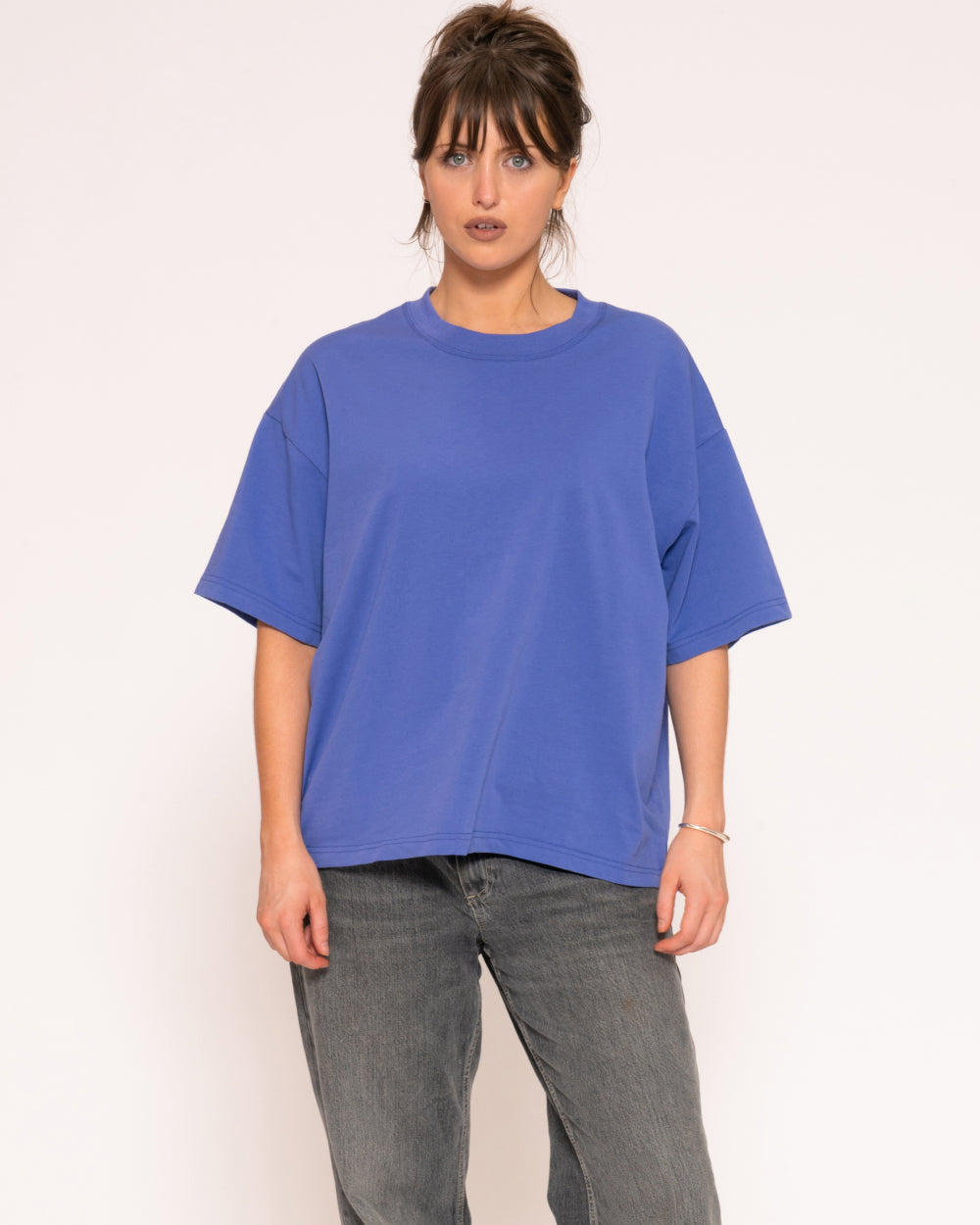 Boxy Crop Tee 5-Pack: Dusk, Pale Blue, Pistachio, Pink, White