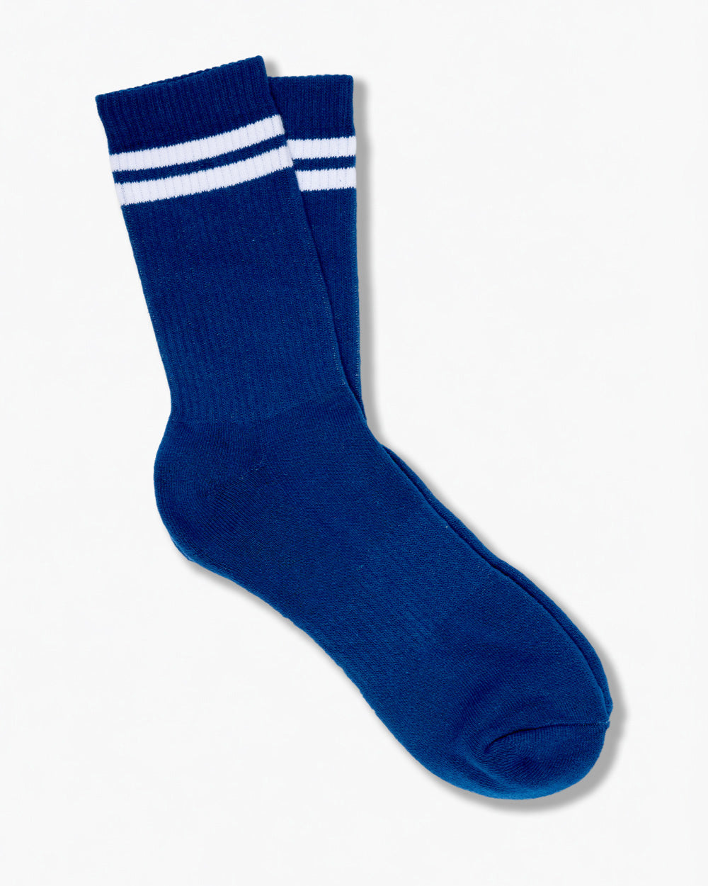Navy Collegiate Stripe Socks