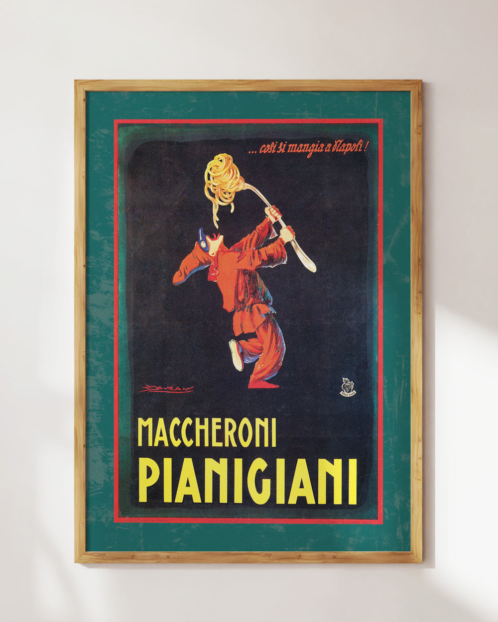 Maccheroni Pianigiani Art Print Australia Online