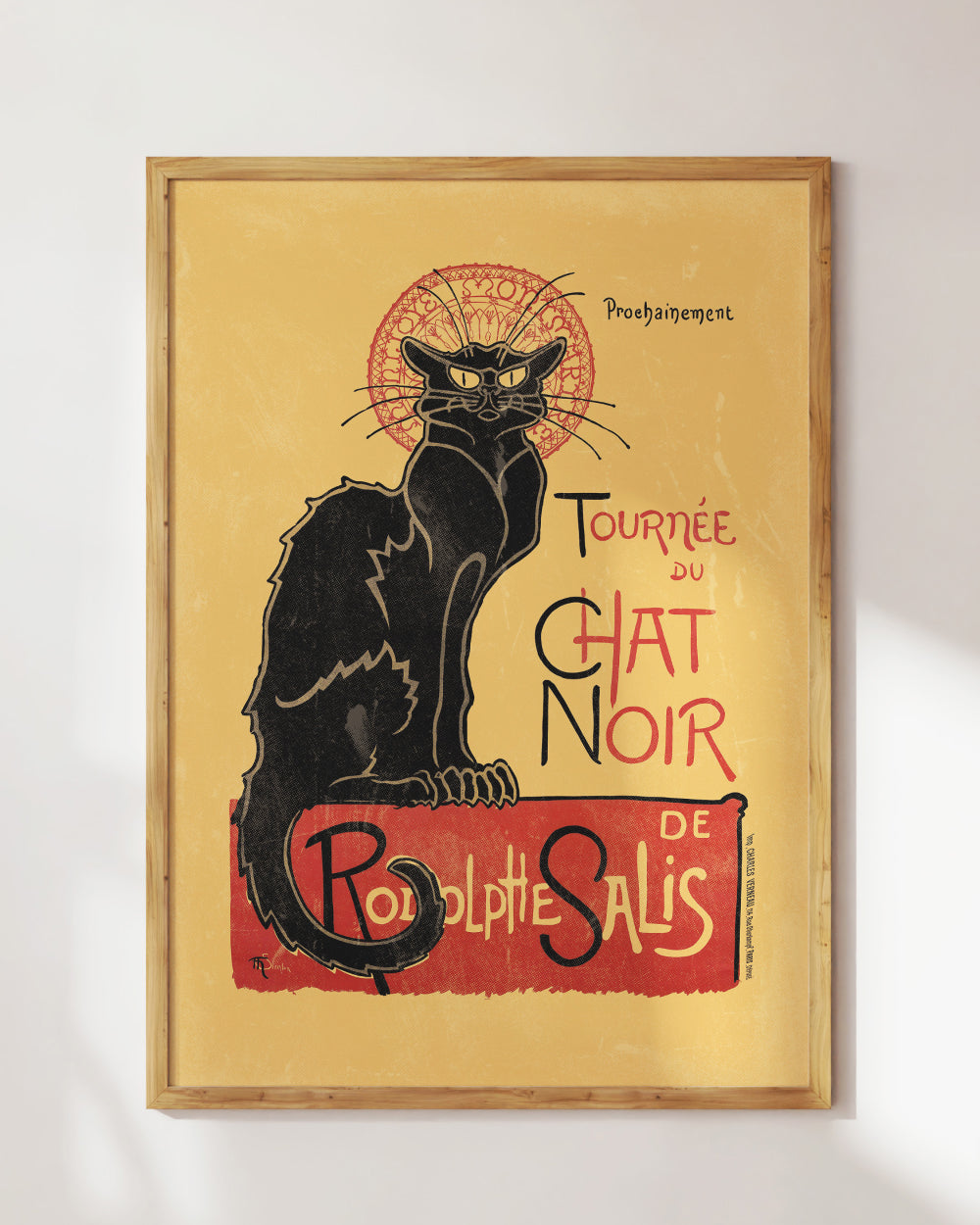 Tournee Du Chat Noir Art Print Australia Online