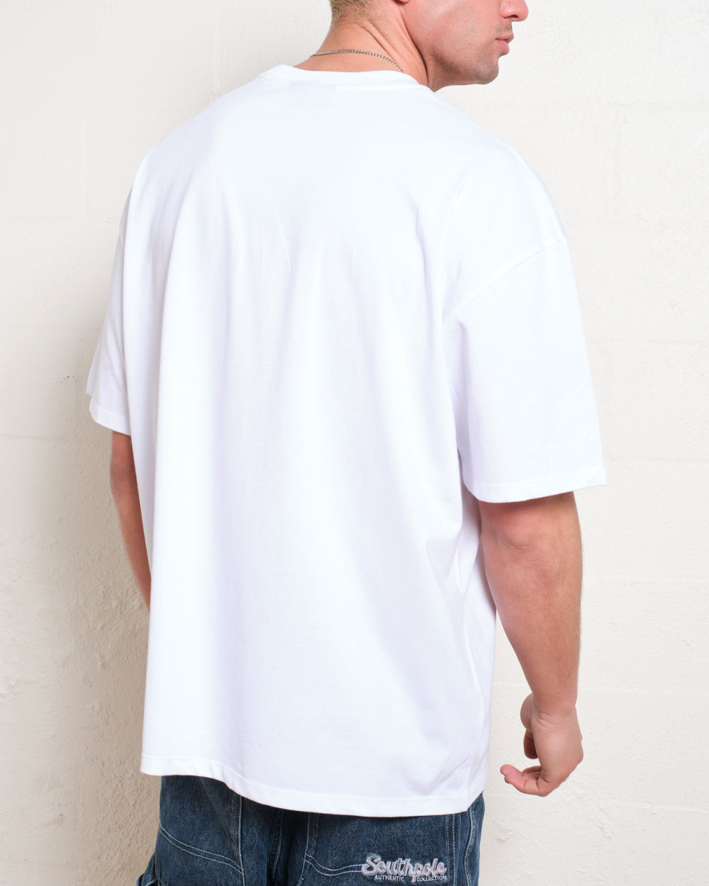 Oversized Tee 4 Pack: Black, Natural, White
