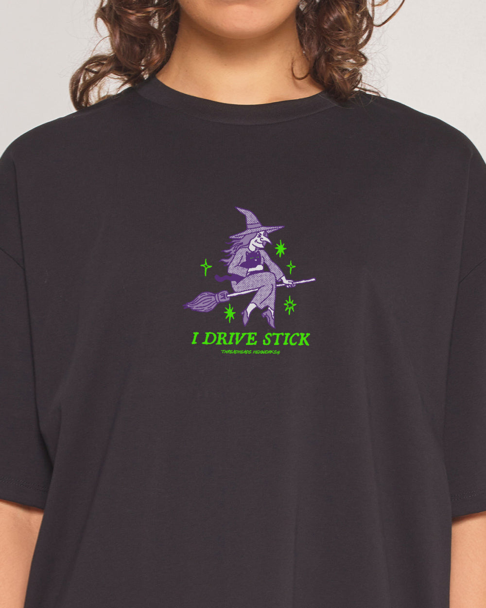 I Drive Stick Oversized Tee Australia Threadheads Online
