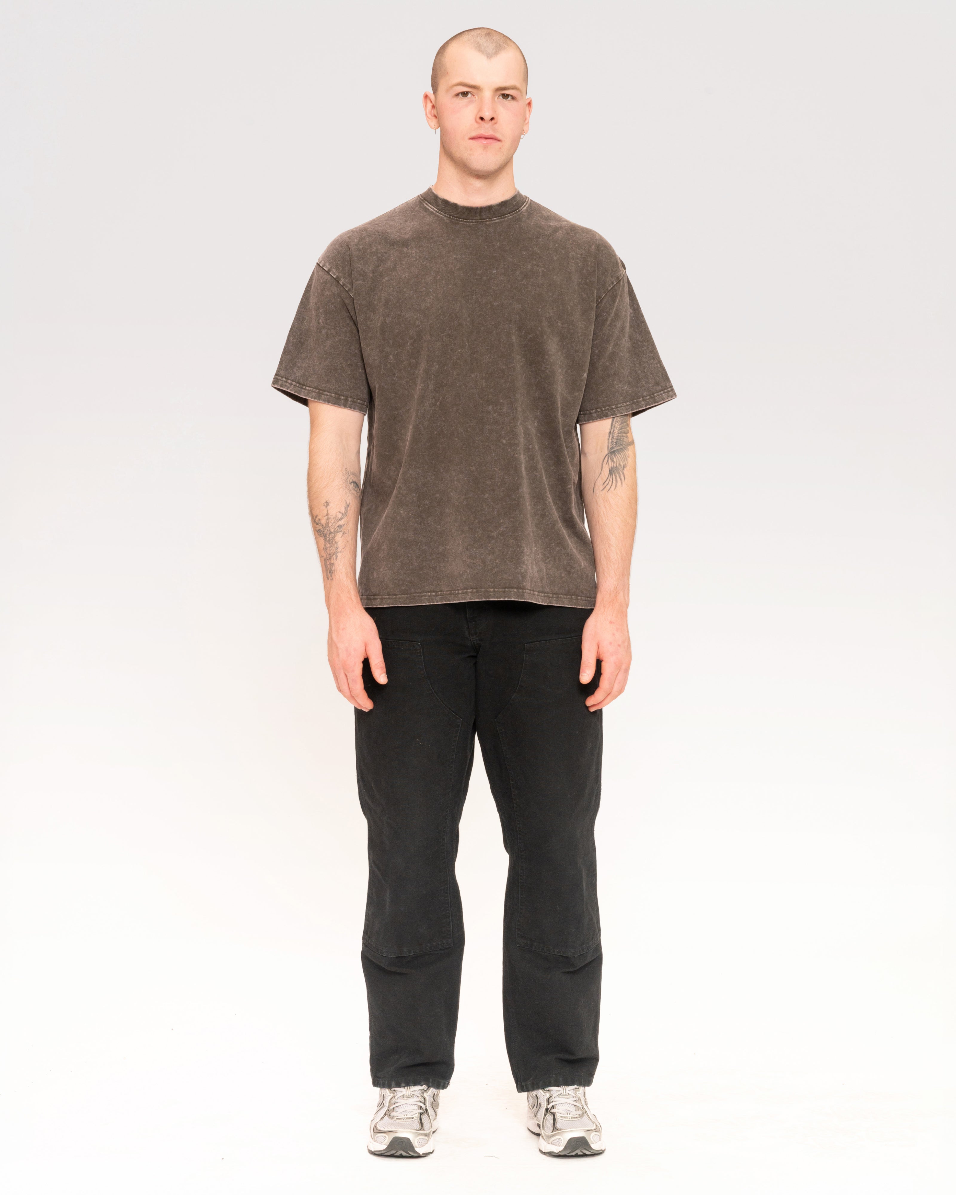 Wash Tee 2 Pack: Black Stone, Grey Stone