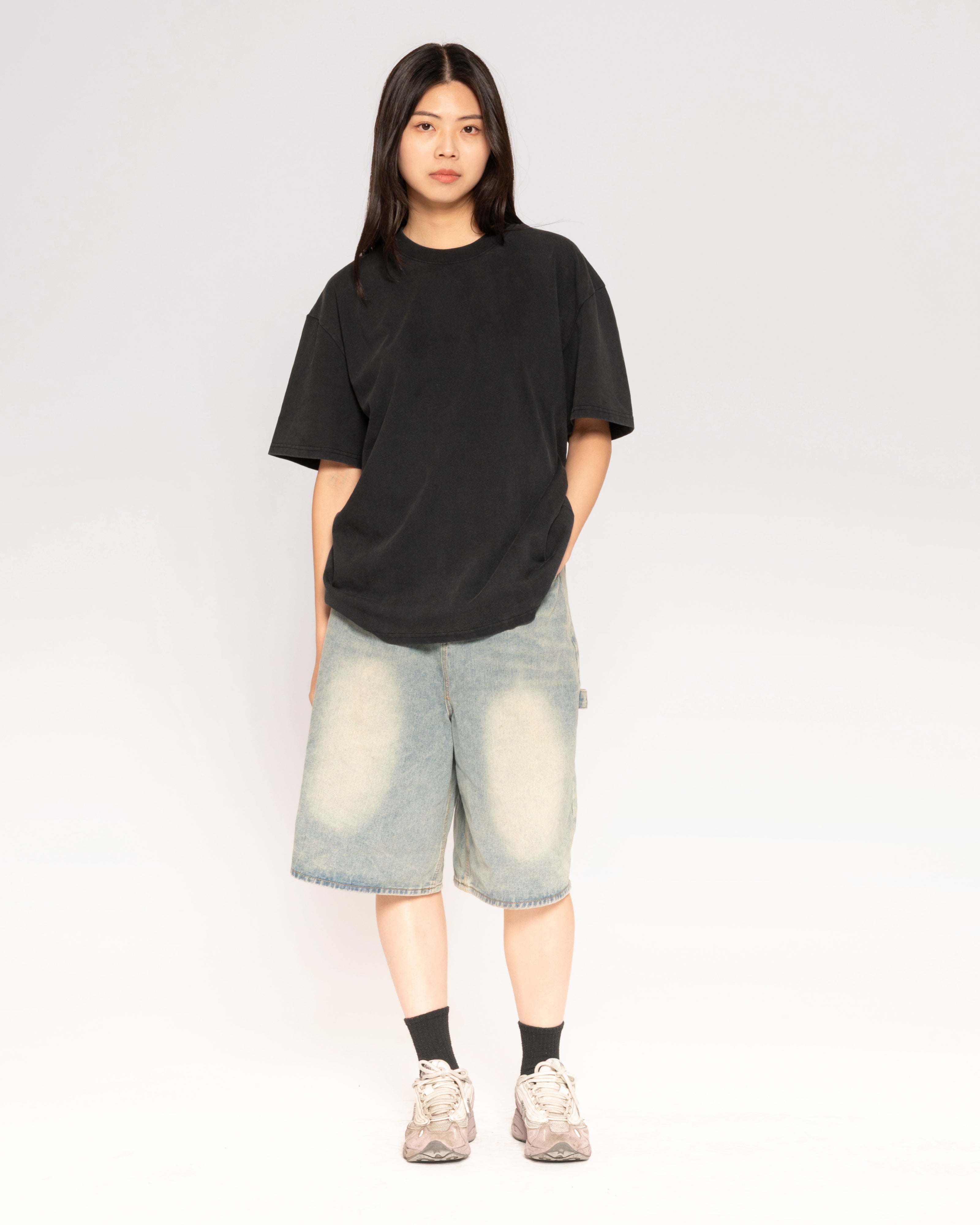 Wash Tee 2 Pack: Black Stone