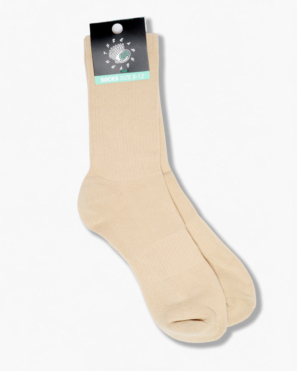 Plain Cream Socks