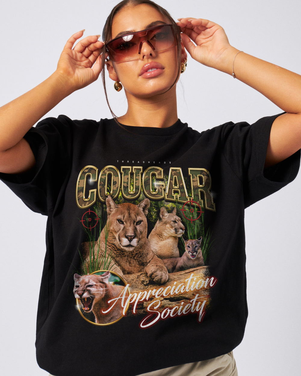 Cougar Appreciation Society T-Shirt Australia Online