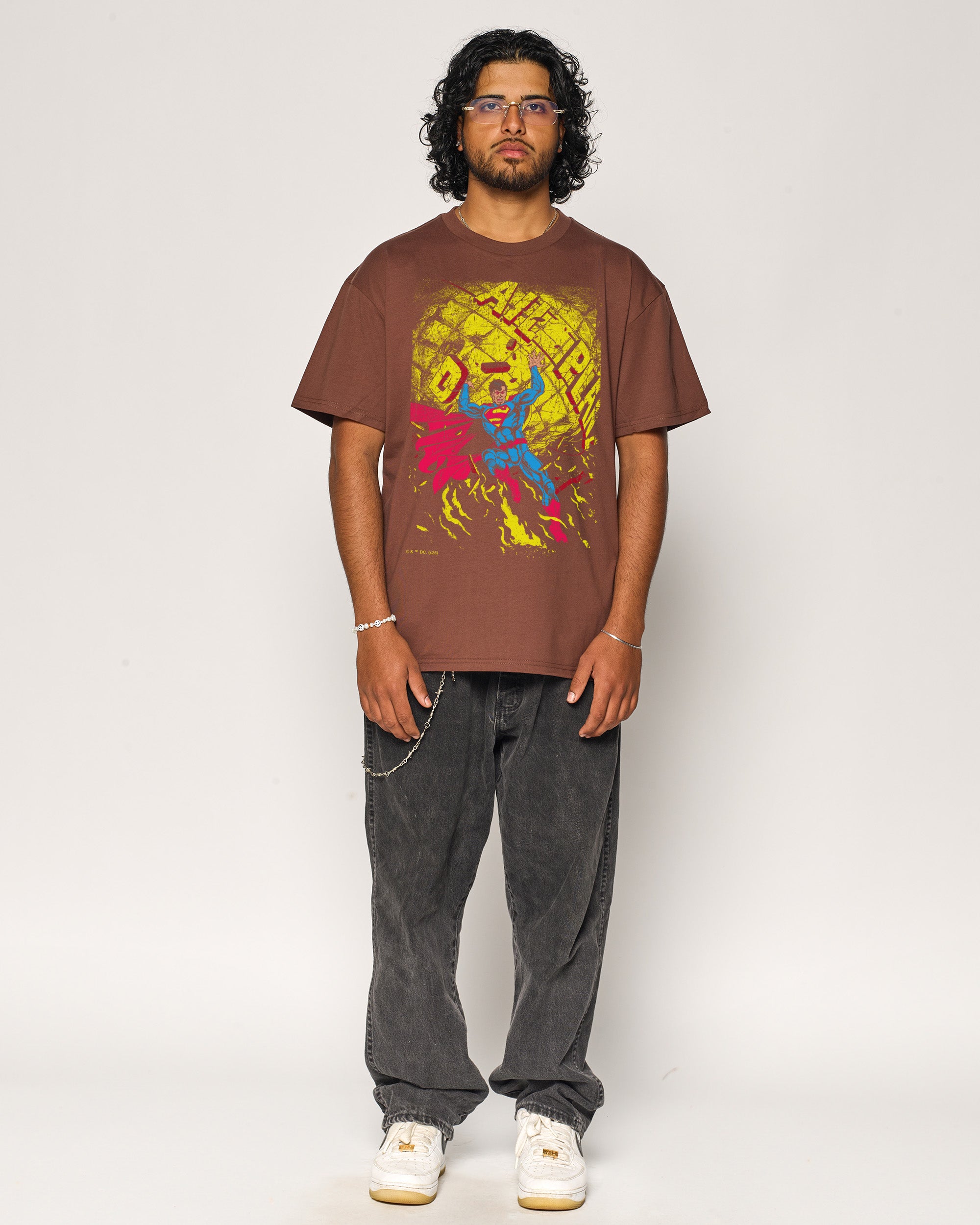 Superman Fire T-Shirt