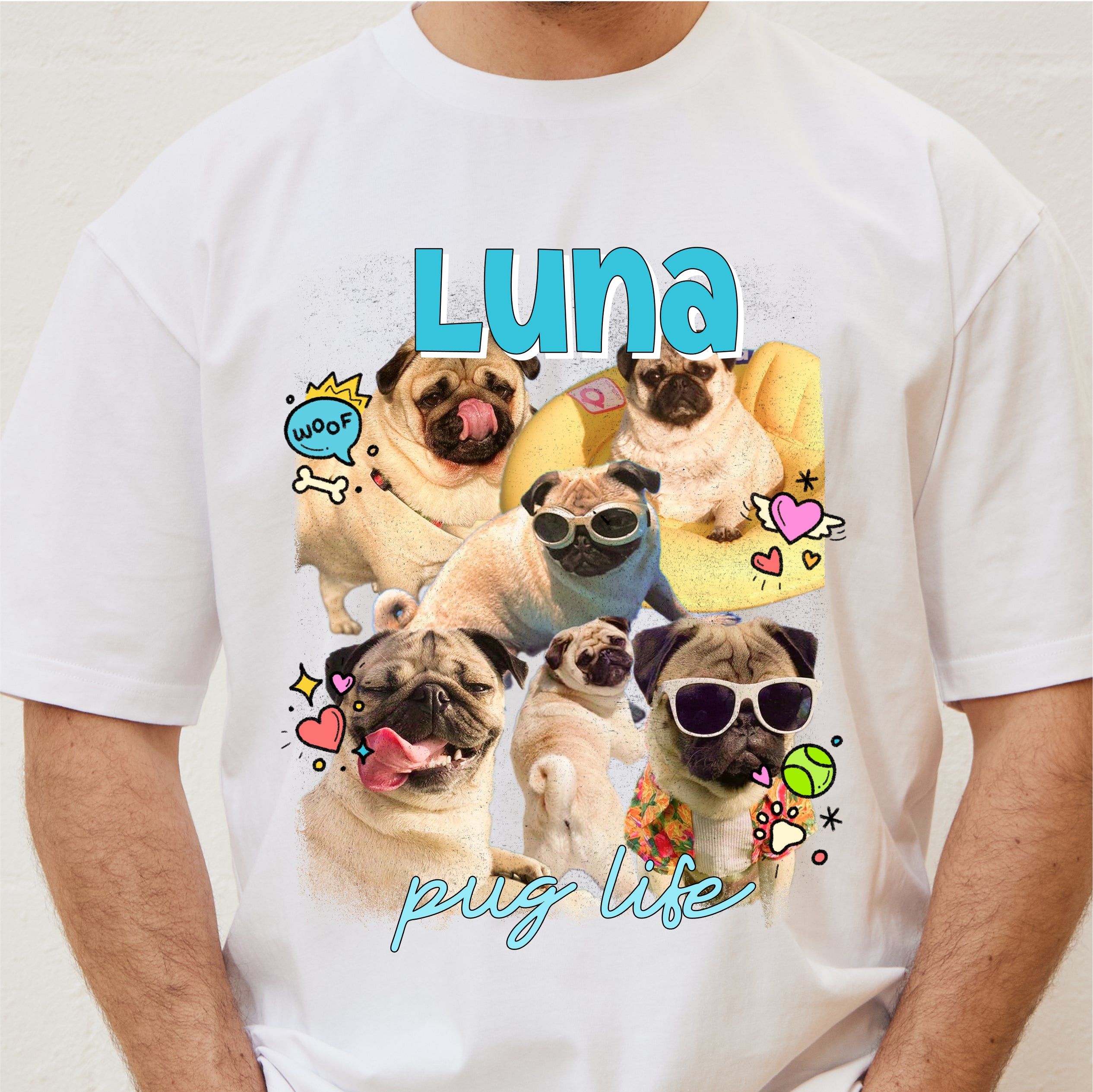 Create Your Own Custom Dog Bootleg Tee
