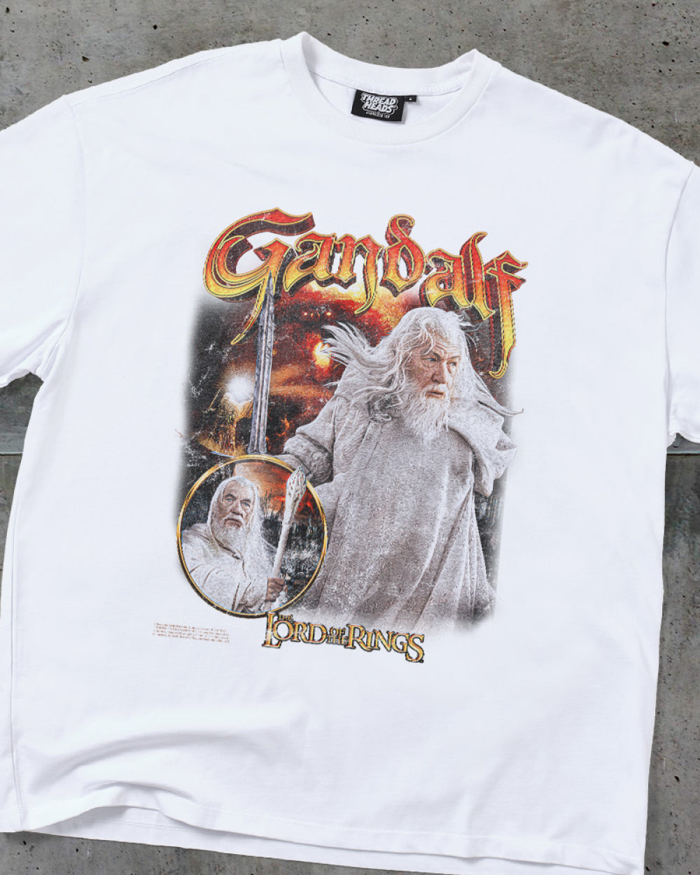 Gandalf the White Oversized Tee Threadheads Australia Online