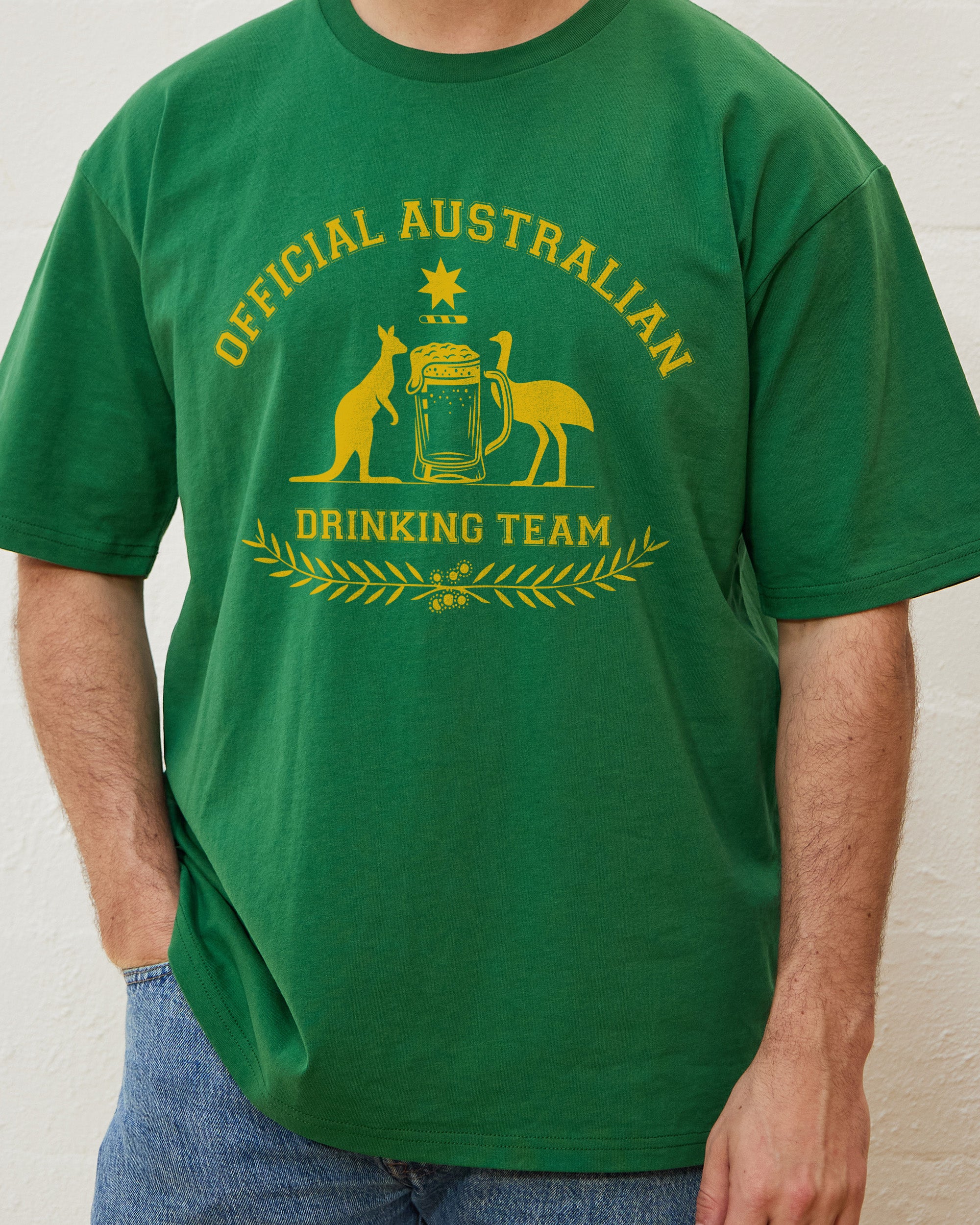 Official Australian Drinking Team T-Shirt Australia Online