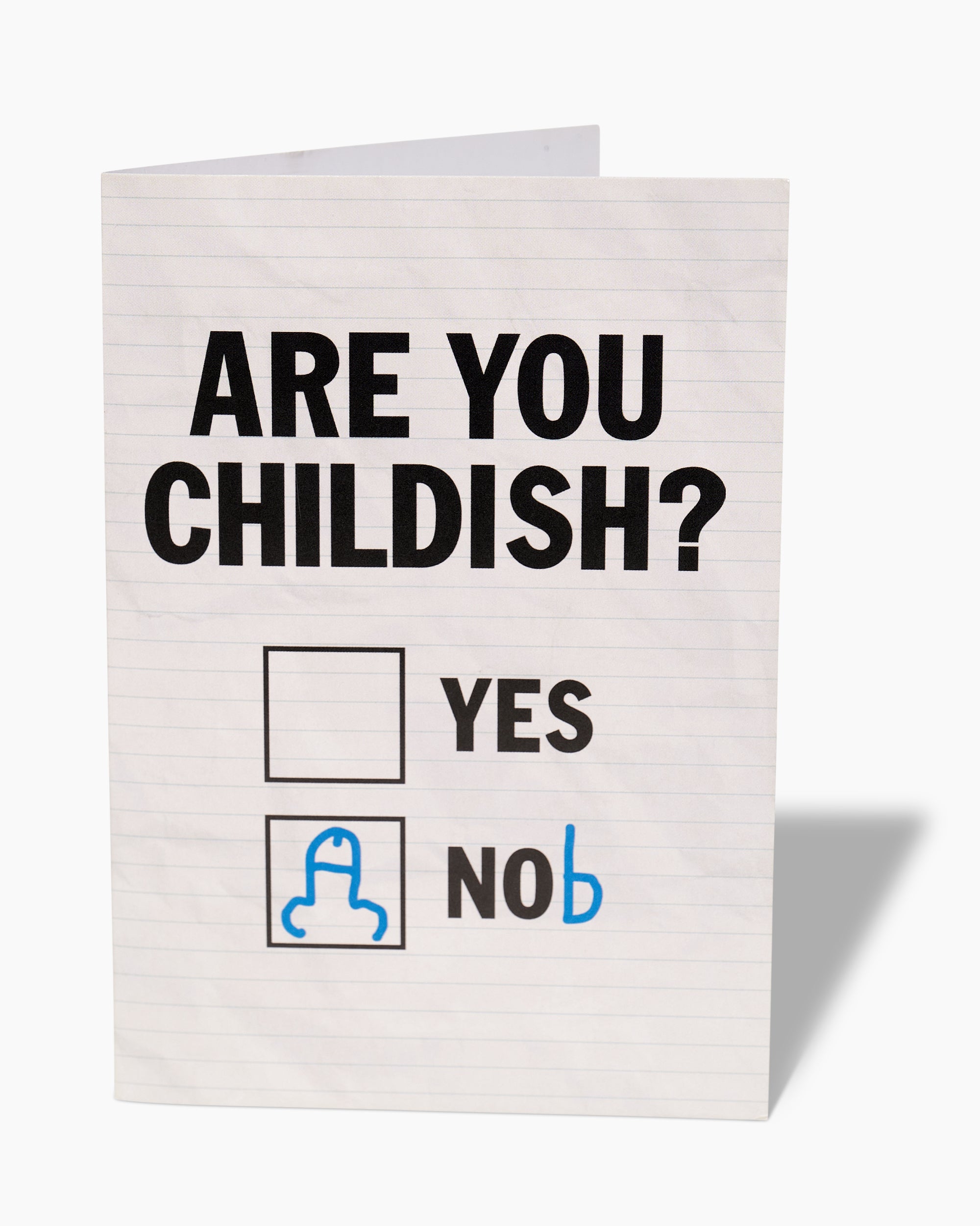 Are You Childish Greeting Card Australia Online