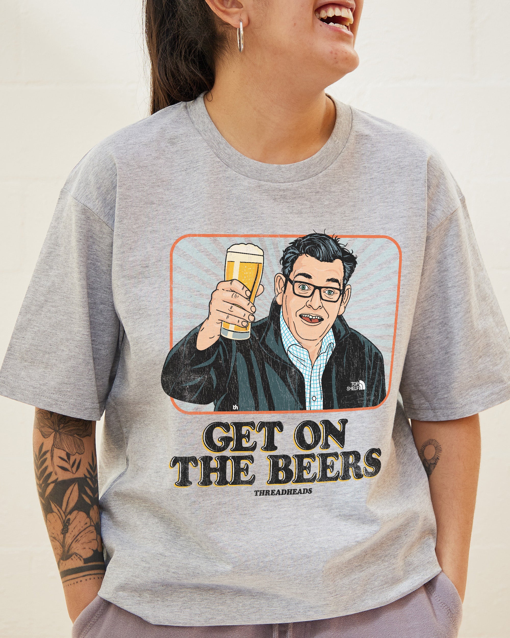 Get on the Beers T-Shirt Australia Online