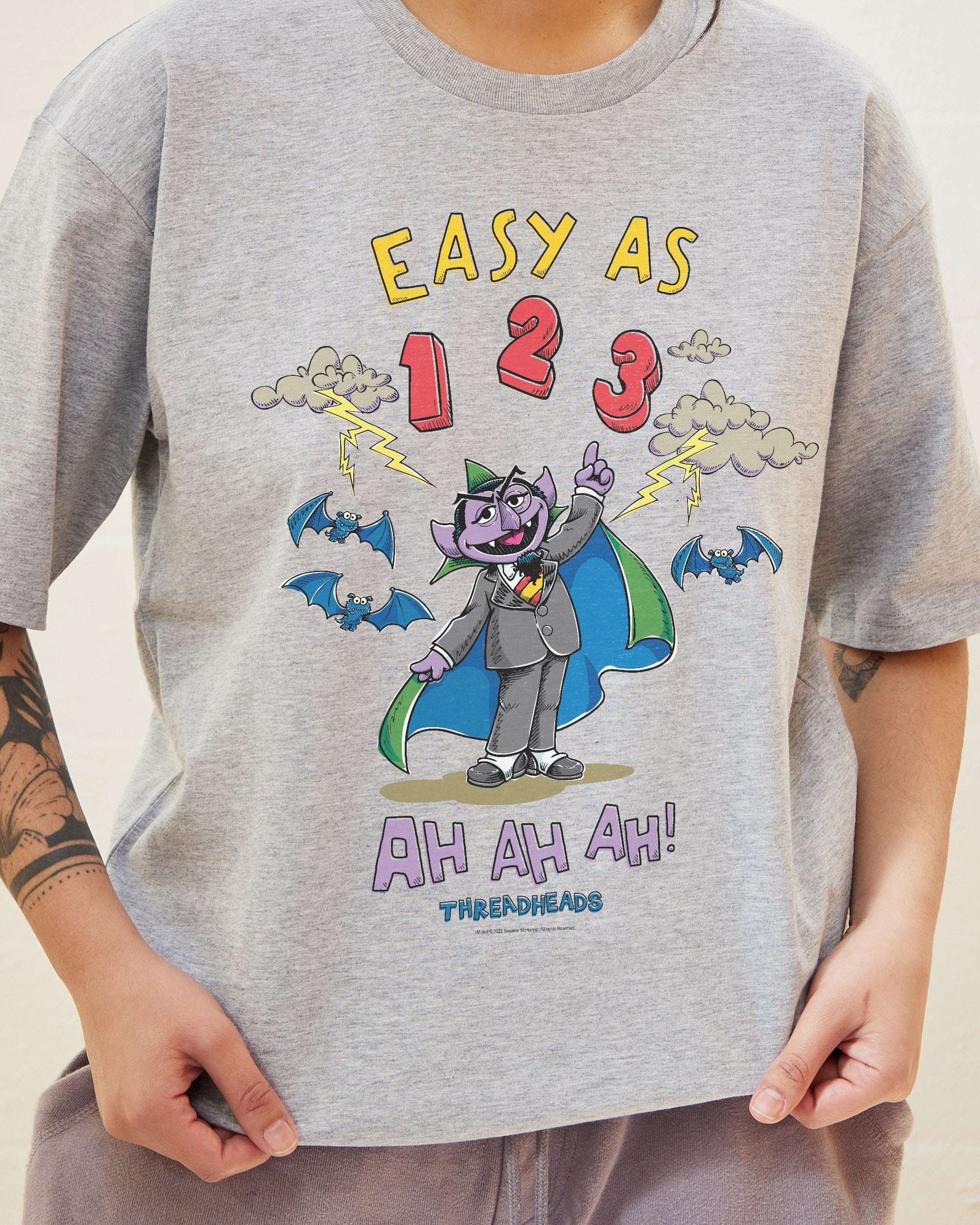 The Count-Easy As 123 T-Shirt Australia Online