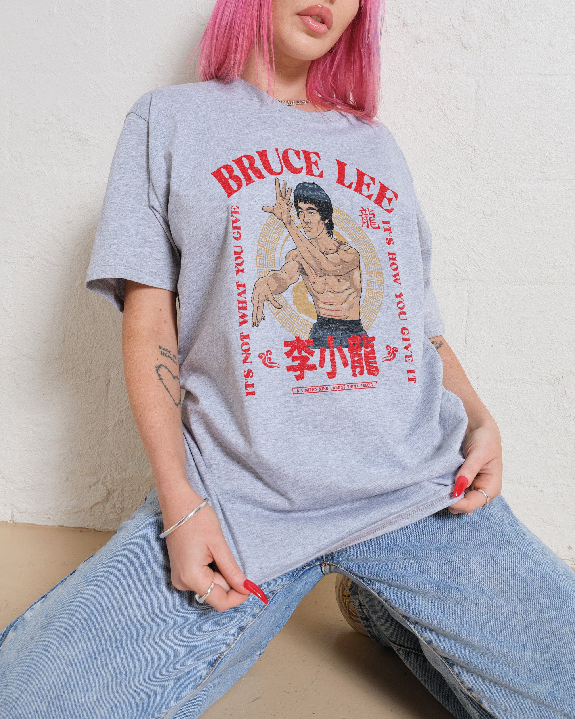 Bruce Lee It's Not What You Give T-Shirt Australia Online
