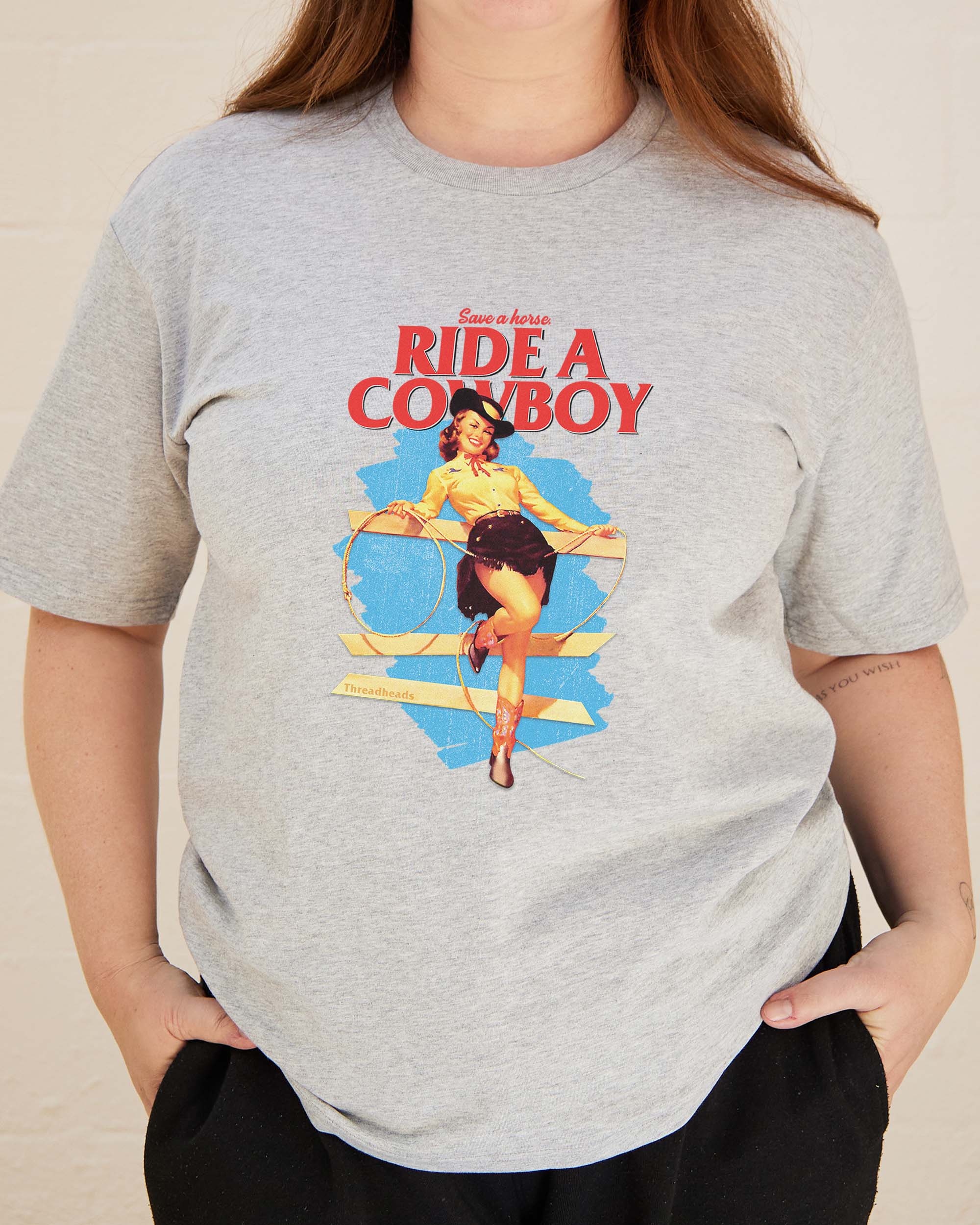 Save a Horse, Ride a Cowboy T-Shirt Australia Online