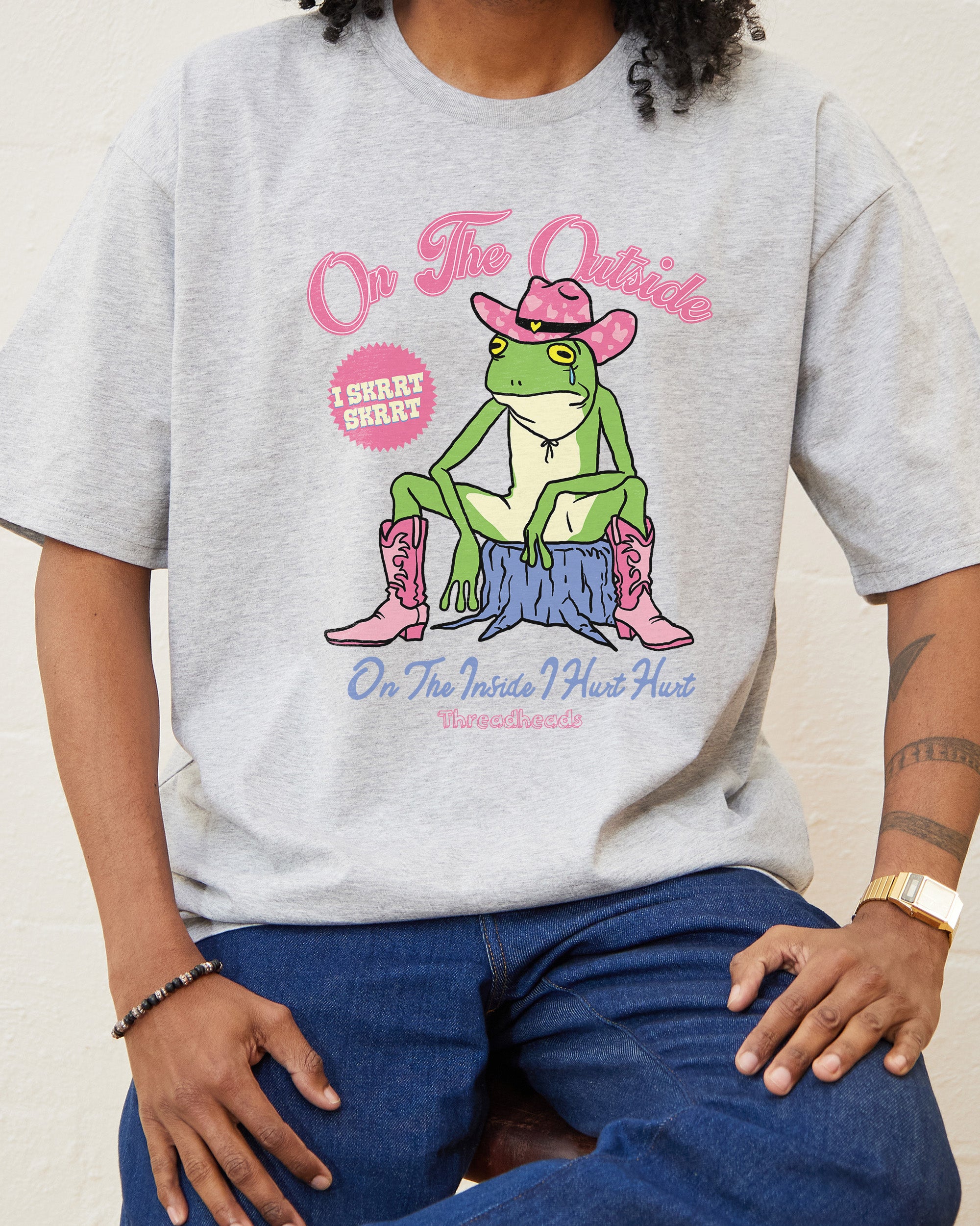 On the Outside I Skrrt Skrrt T-Shirt Australia Online