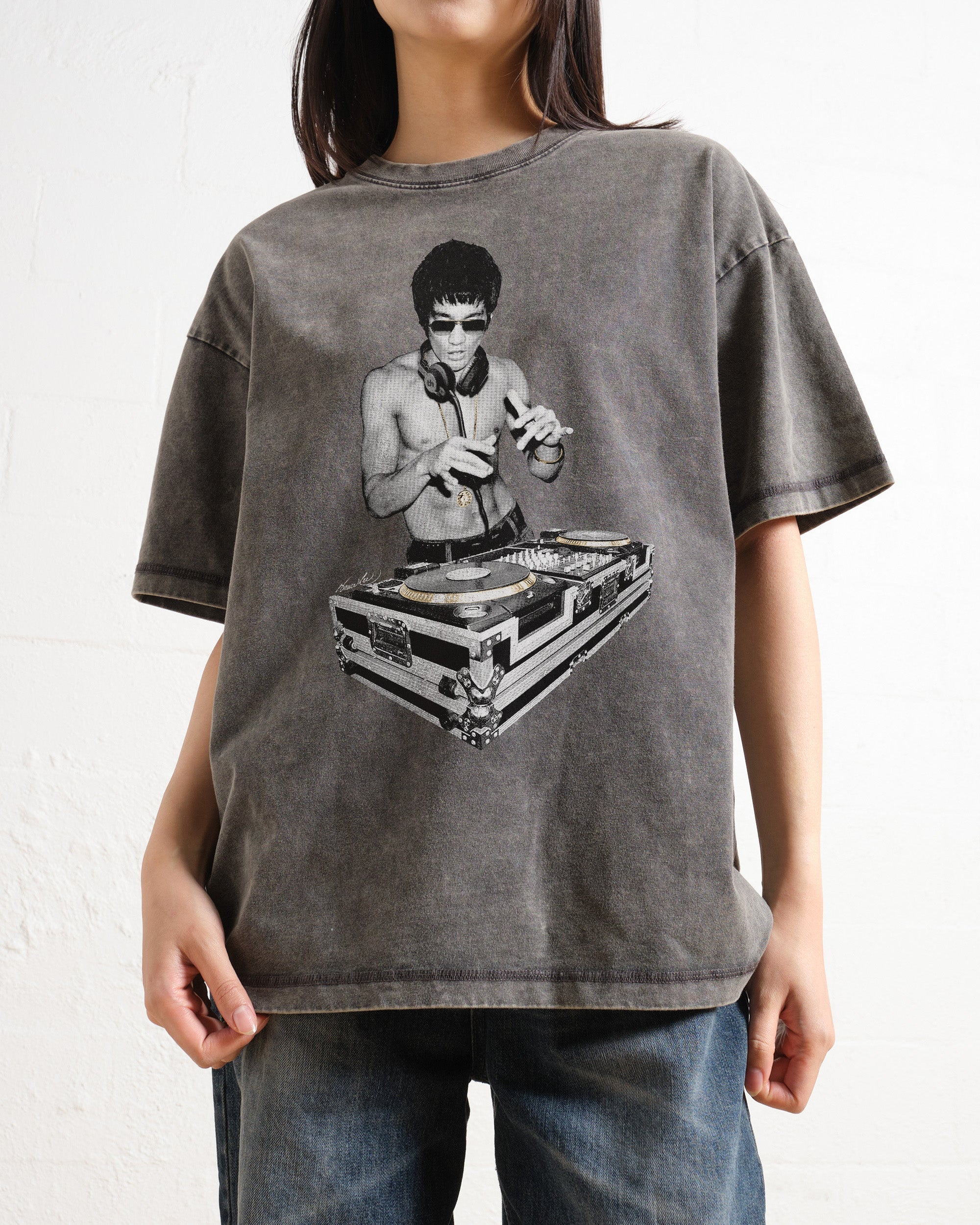 DJ Bruce Lee Wash Tee Australia Online