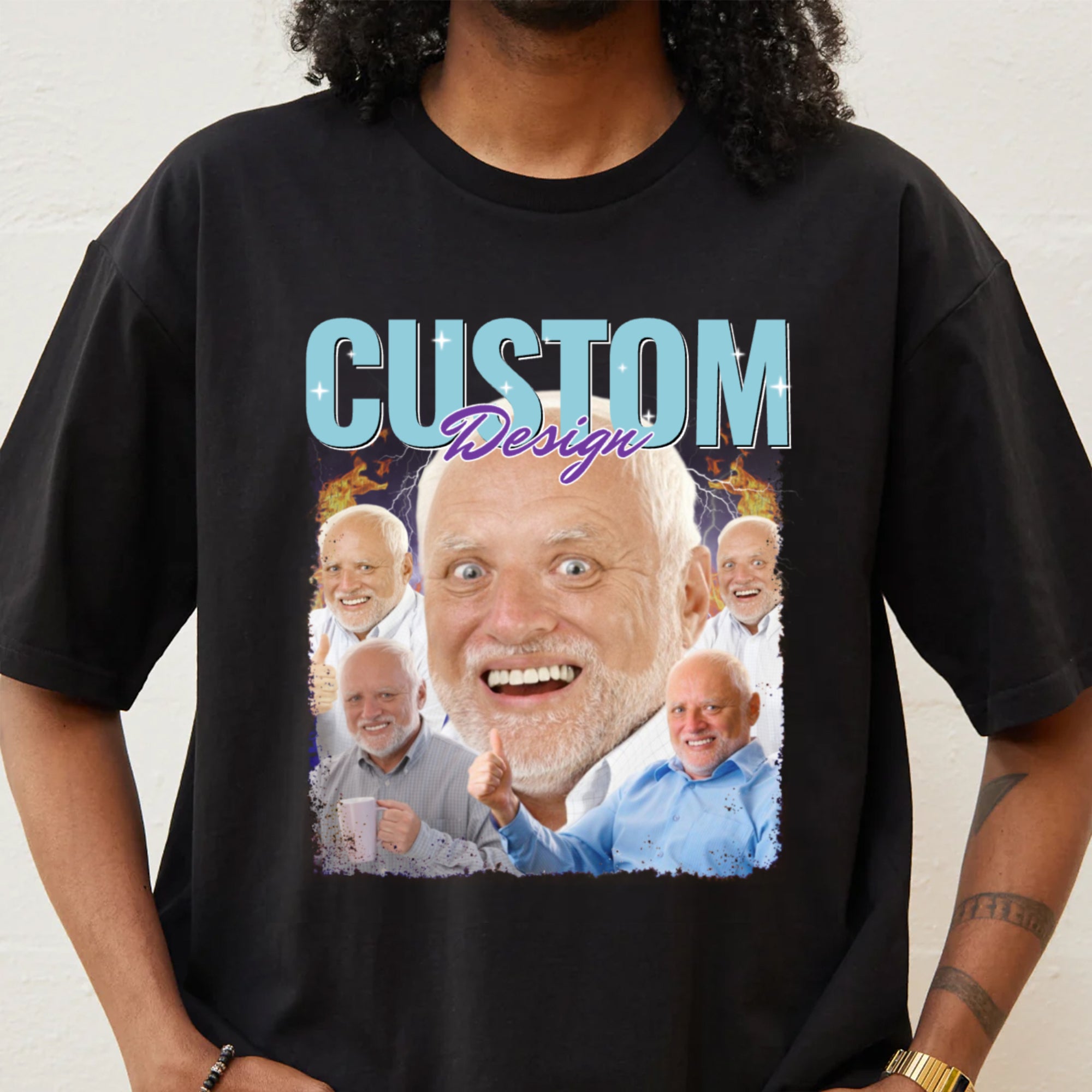 Custom made tshirt on sale