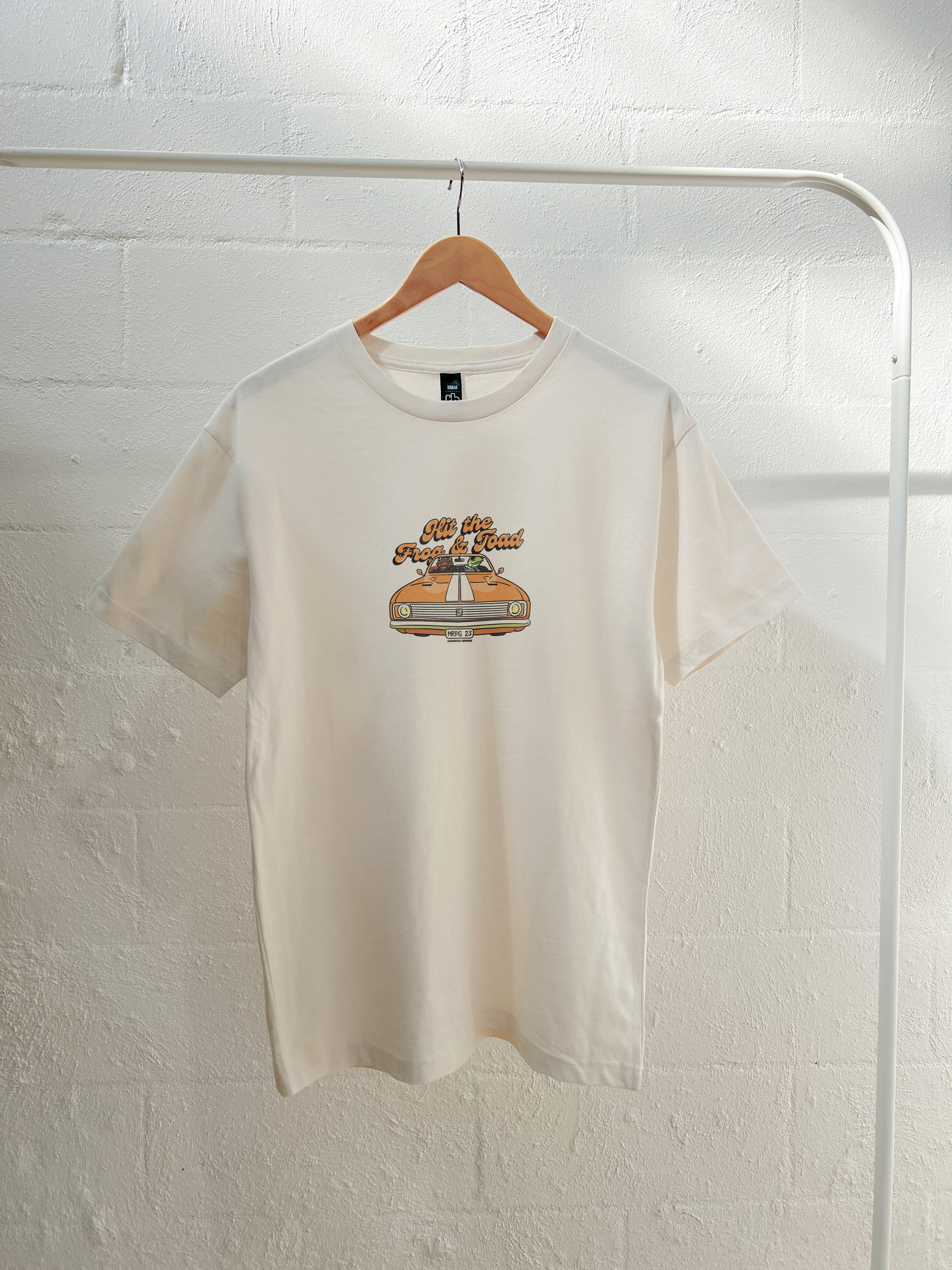 Hit the Frog and Toad T-Shirt Australia Online Natural
