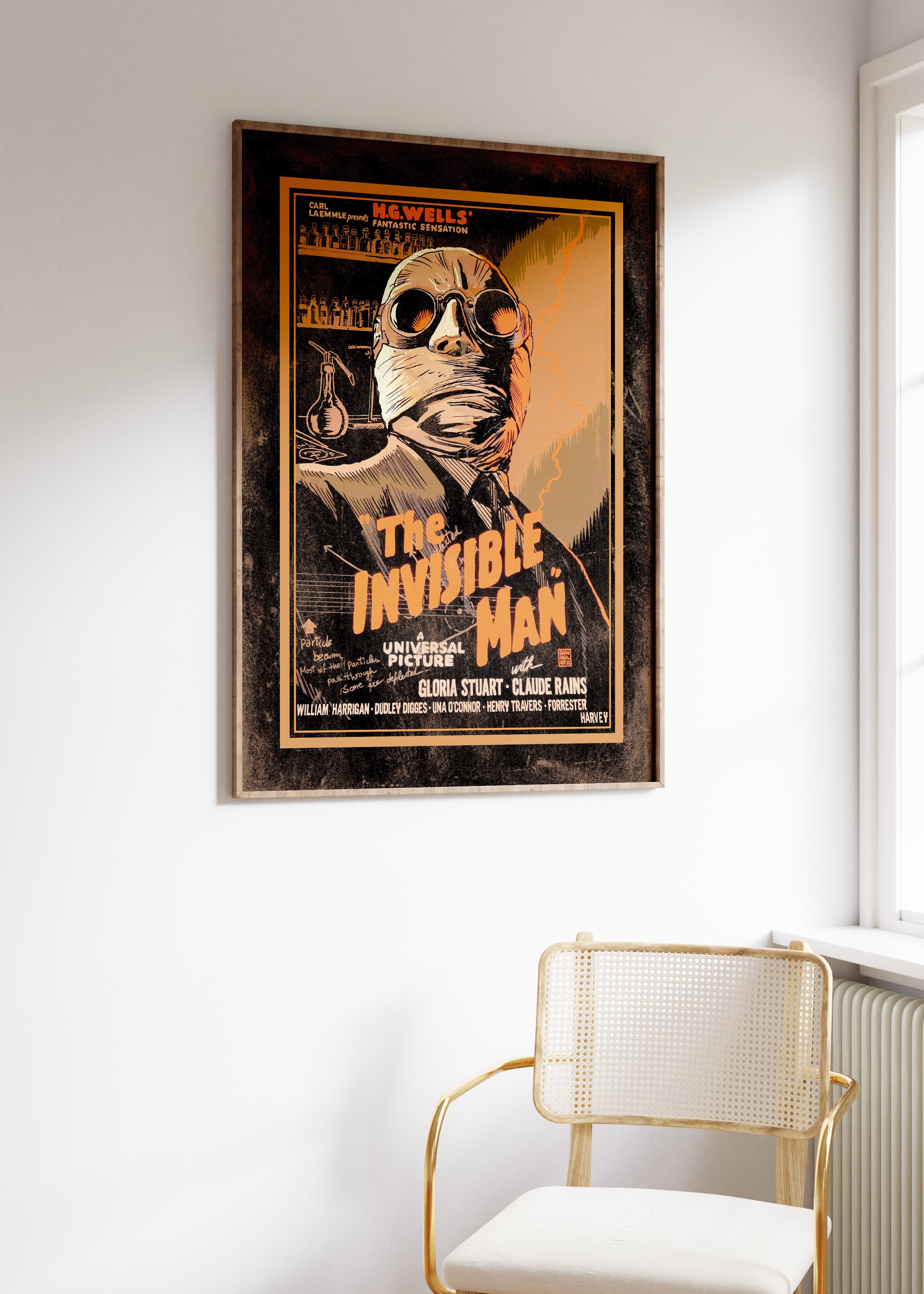 The Invisible Man Art Print Australia Online