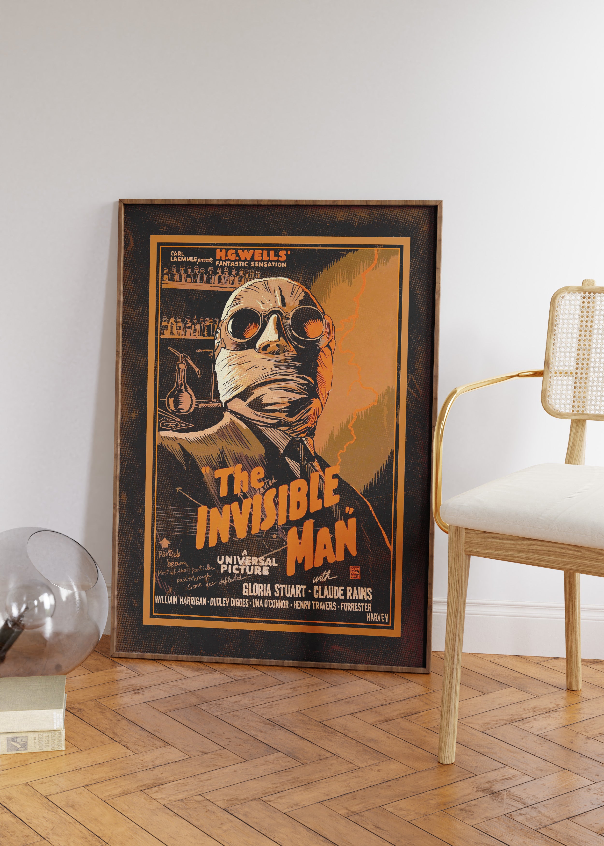 The Invisible Man Art Print Australia Online