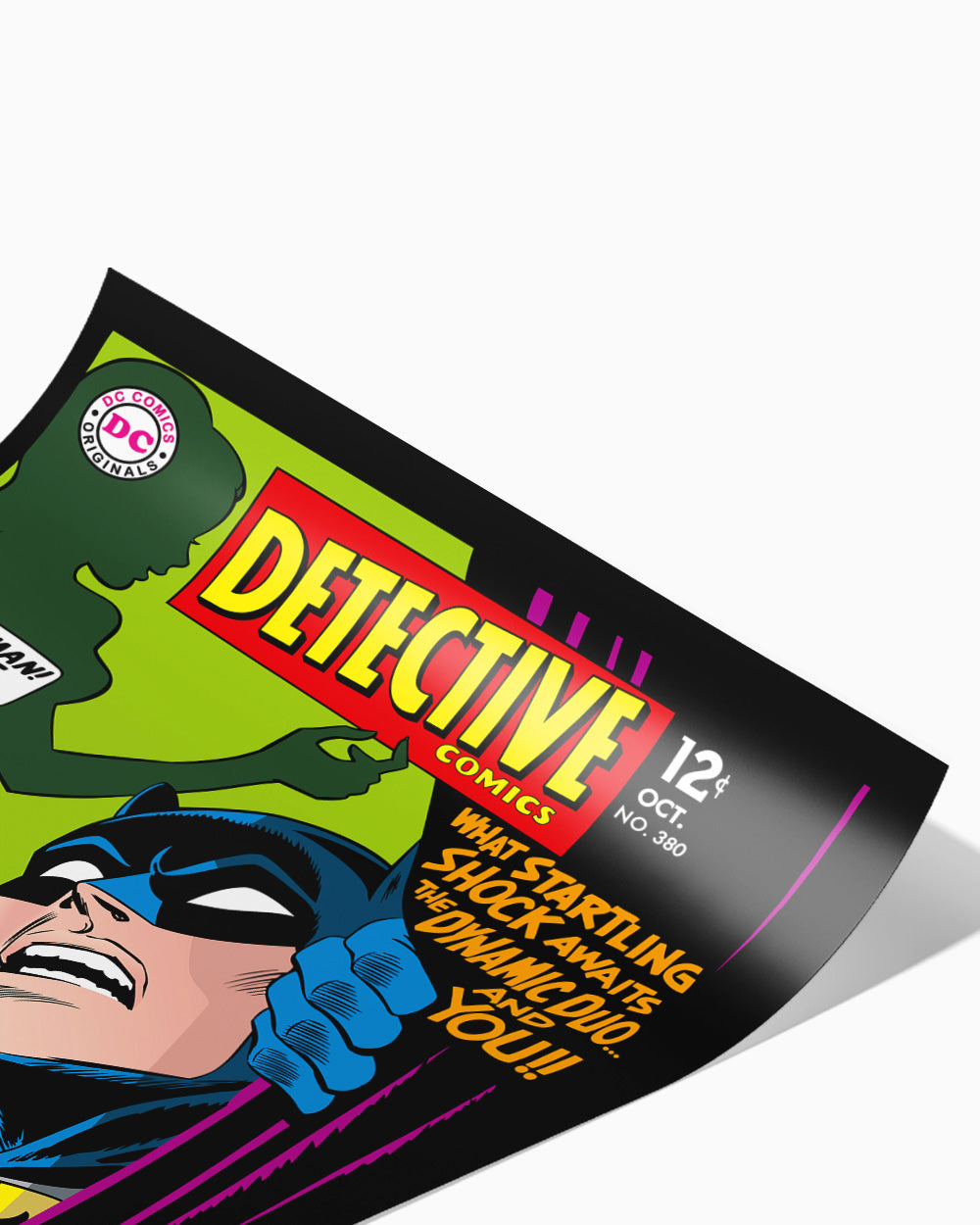 It's Not True Batman Art Print #colour_Black