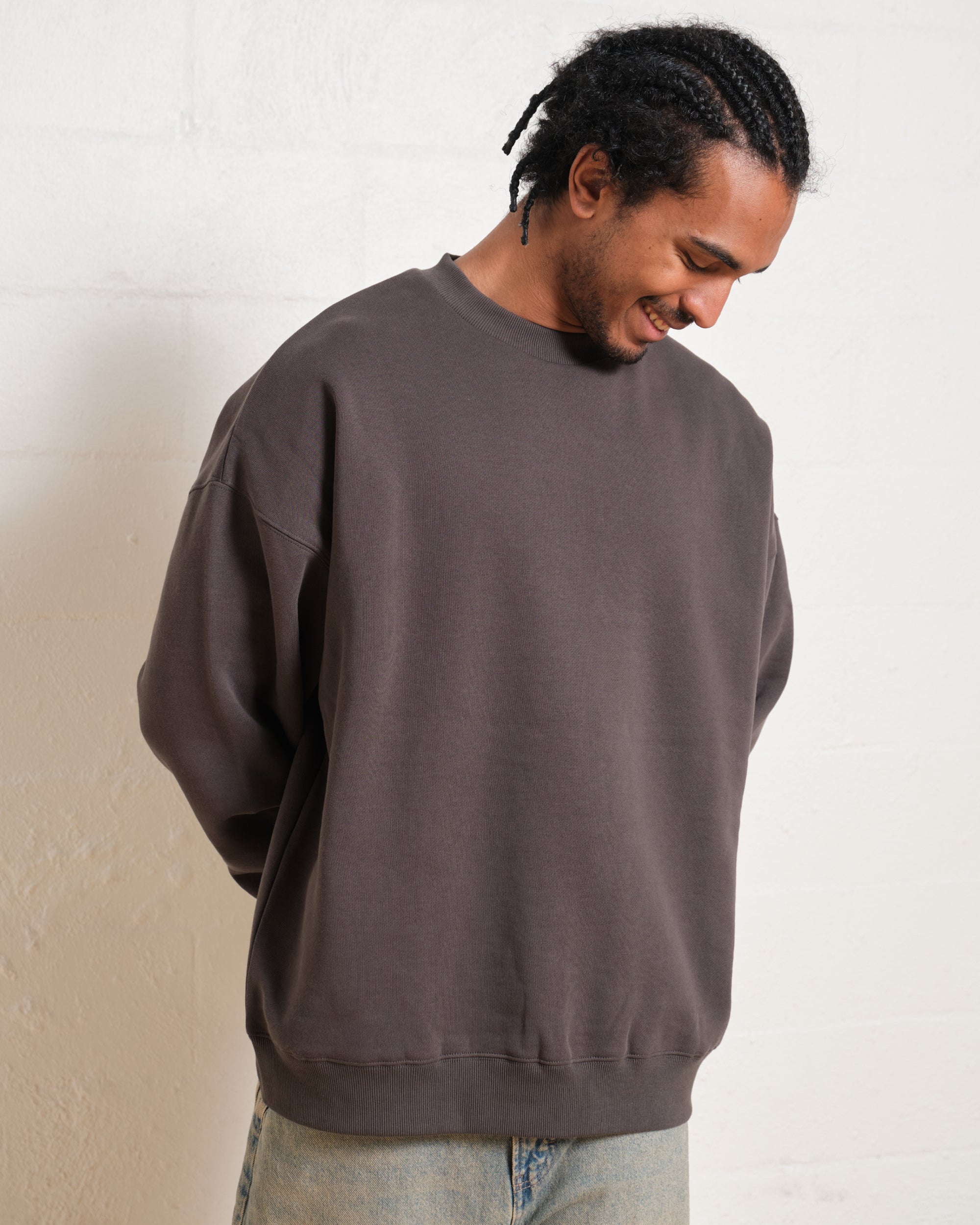 Sweatshirt 2 Pack: Charcoal, Natural