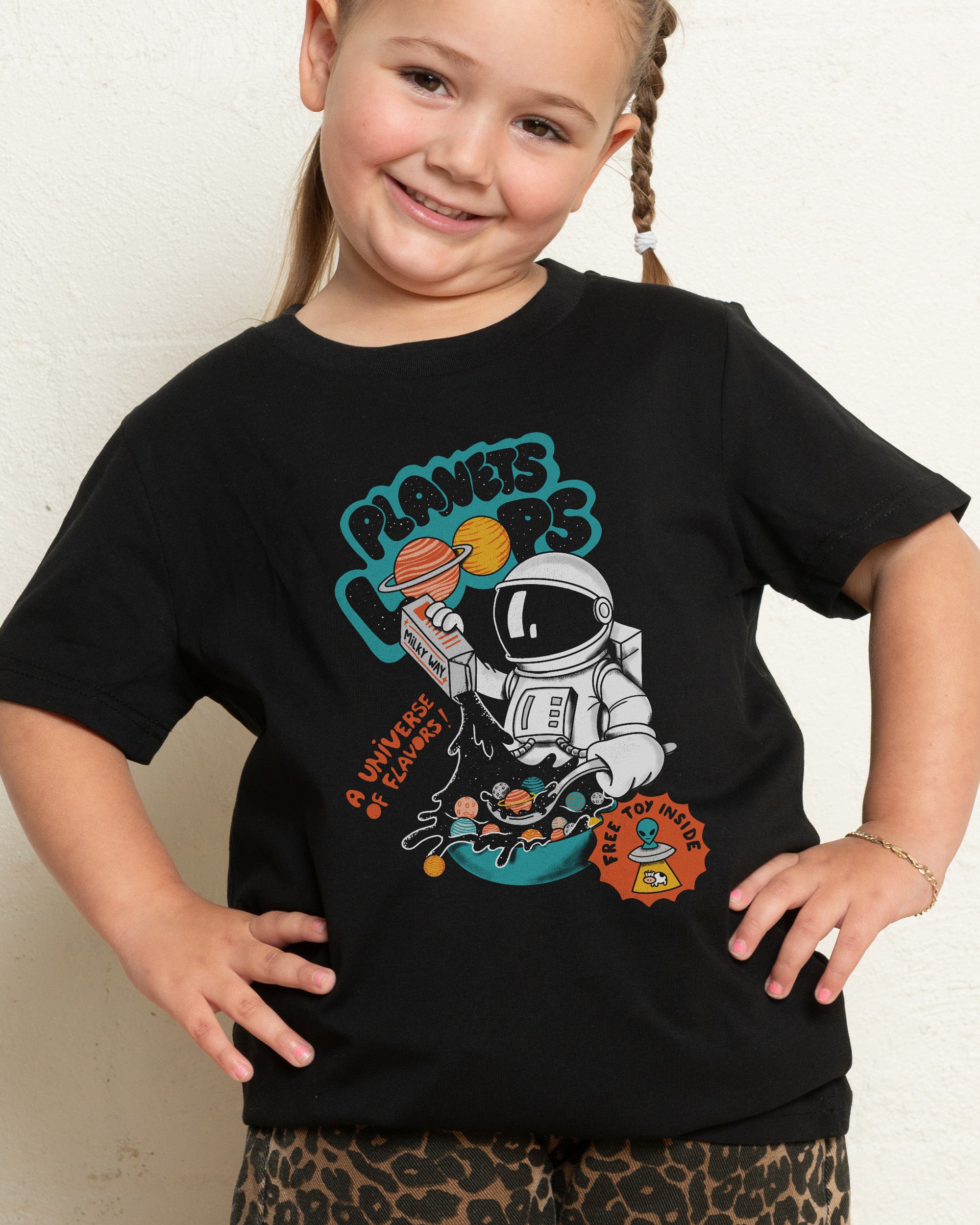 Planets Loops Kids T-Shirt