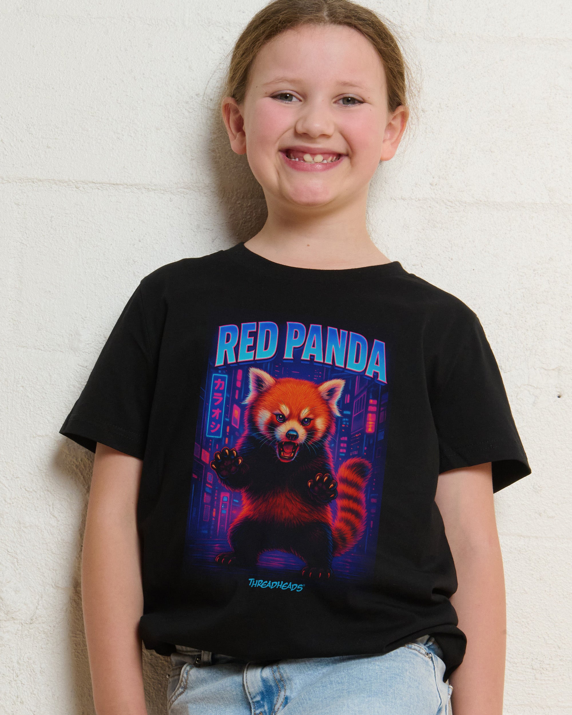 Red Panda Kids T-Shirt Online Australia