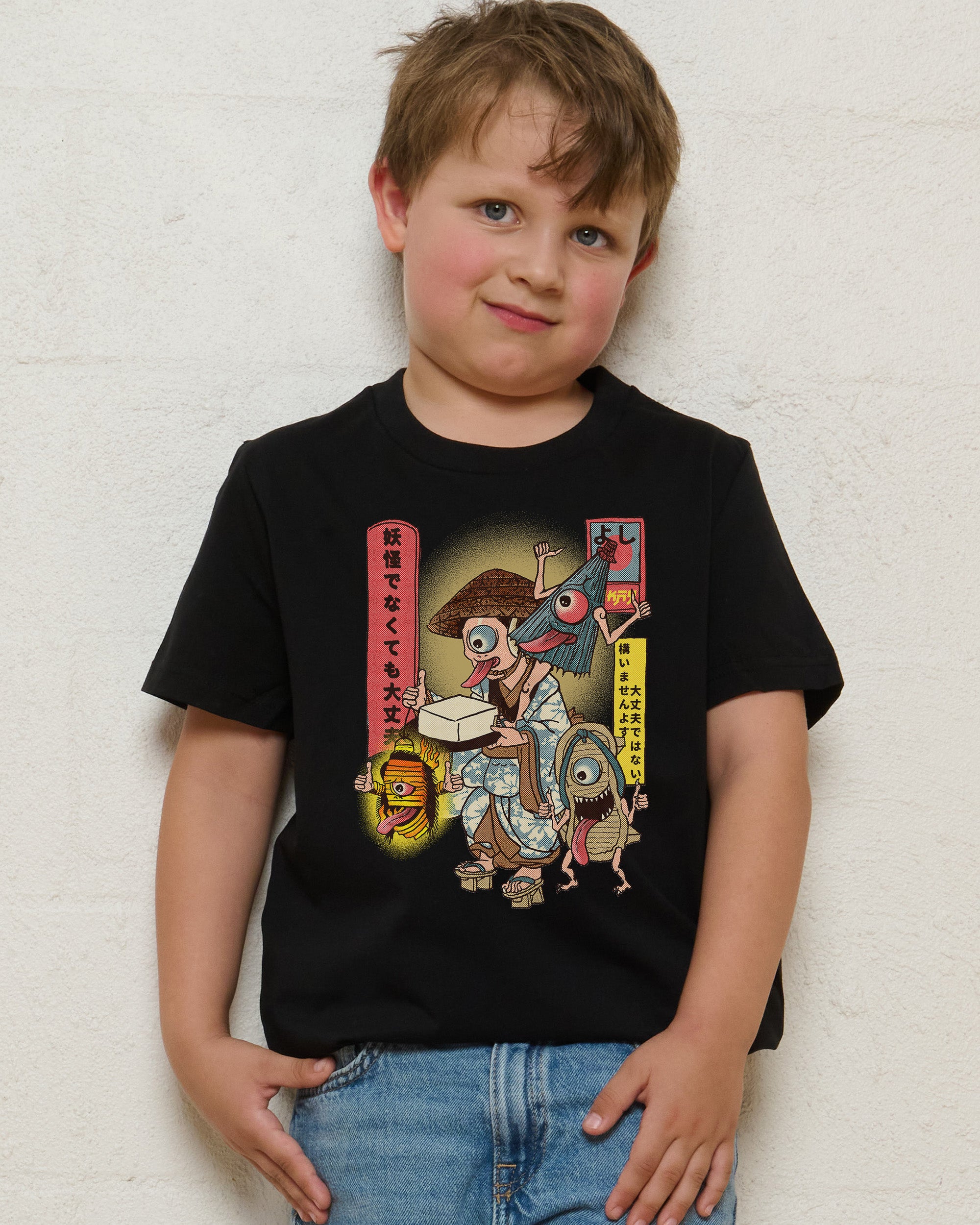 It's Okay Not to Be Yokai Kids T-Shirt Online Australia