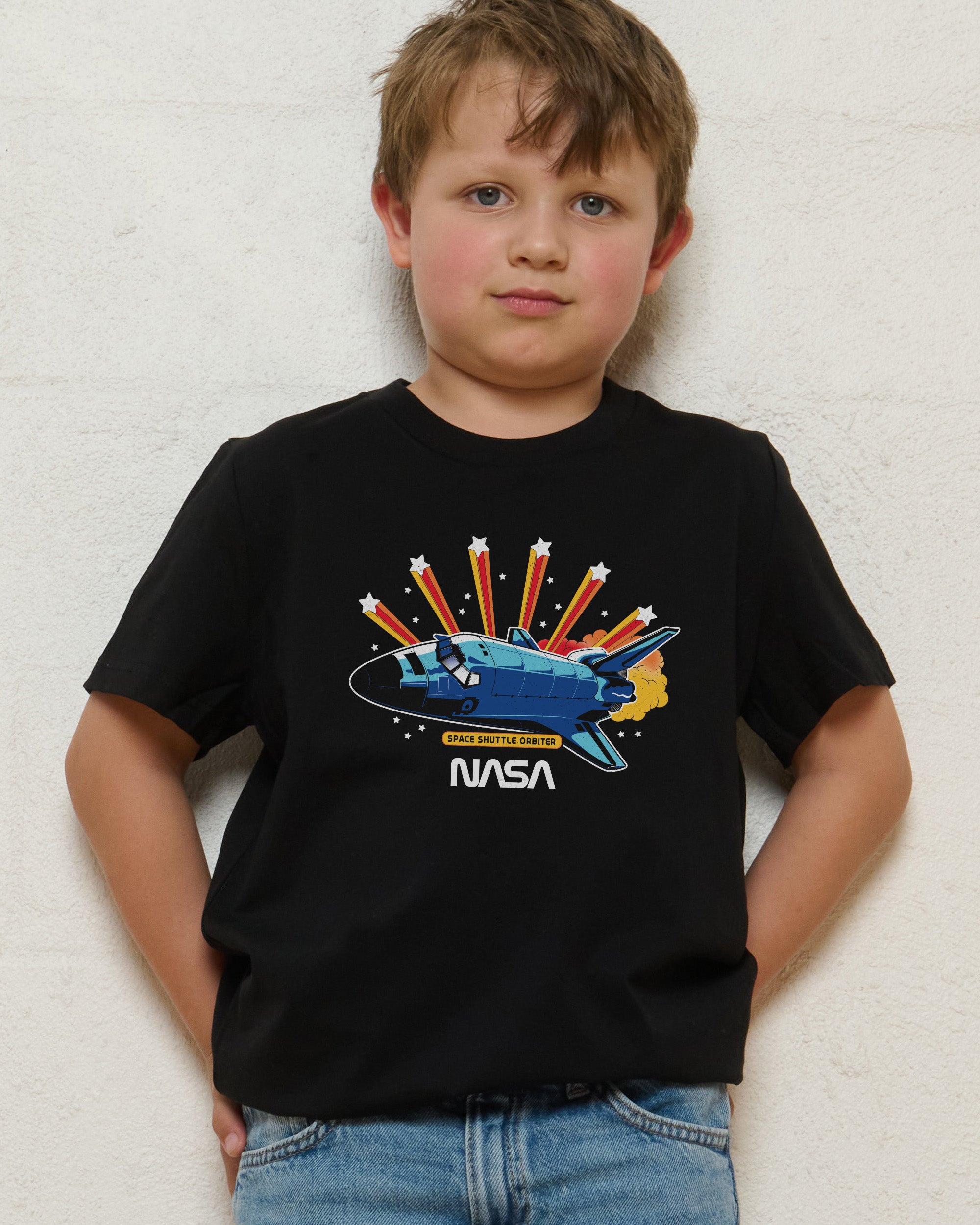NASA Space Shuttle Orbiter Kids T-Shirt