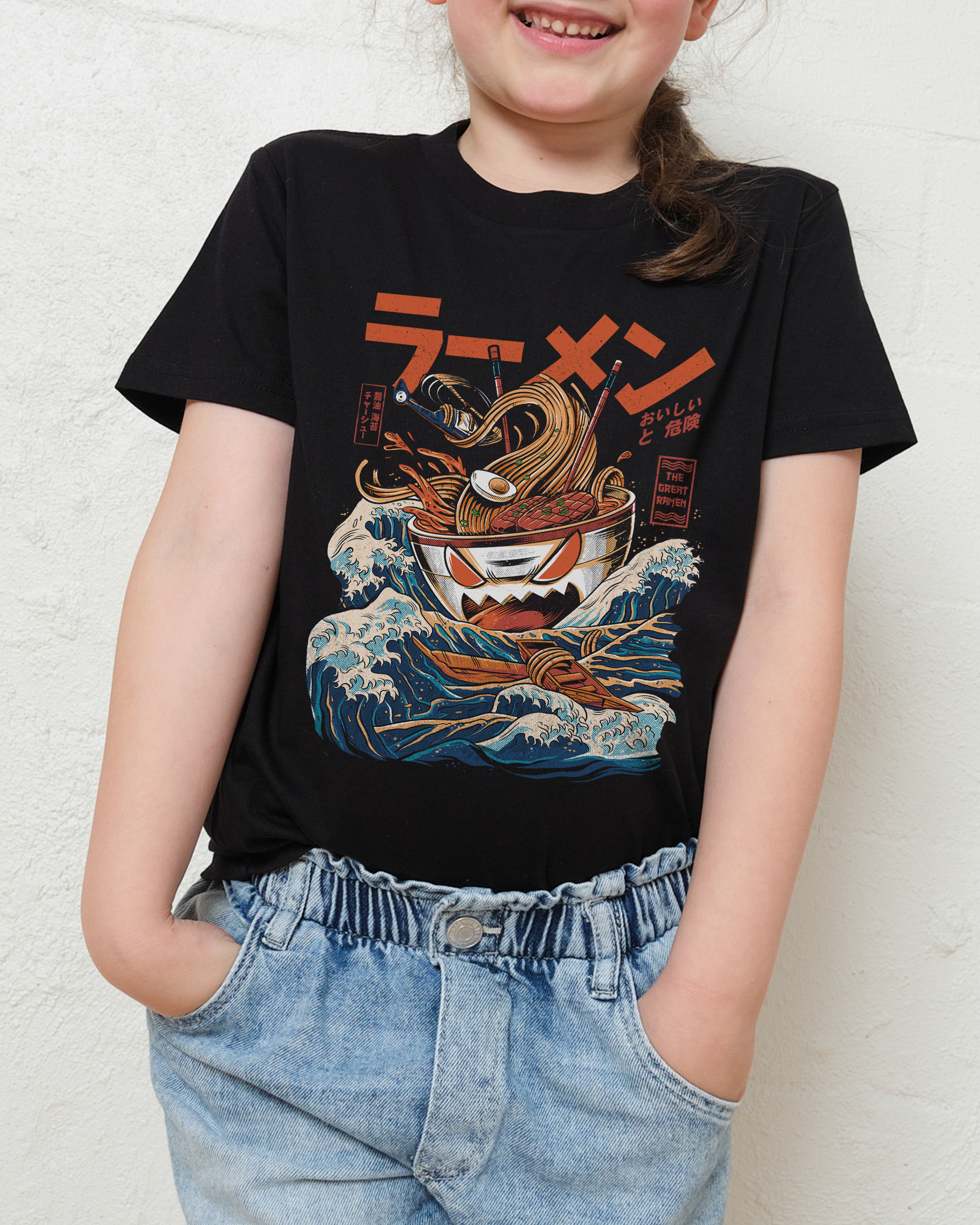 Great Ramen off Kanagawa Kids T-Shirt