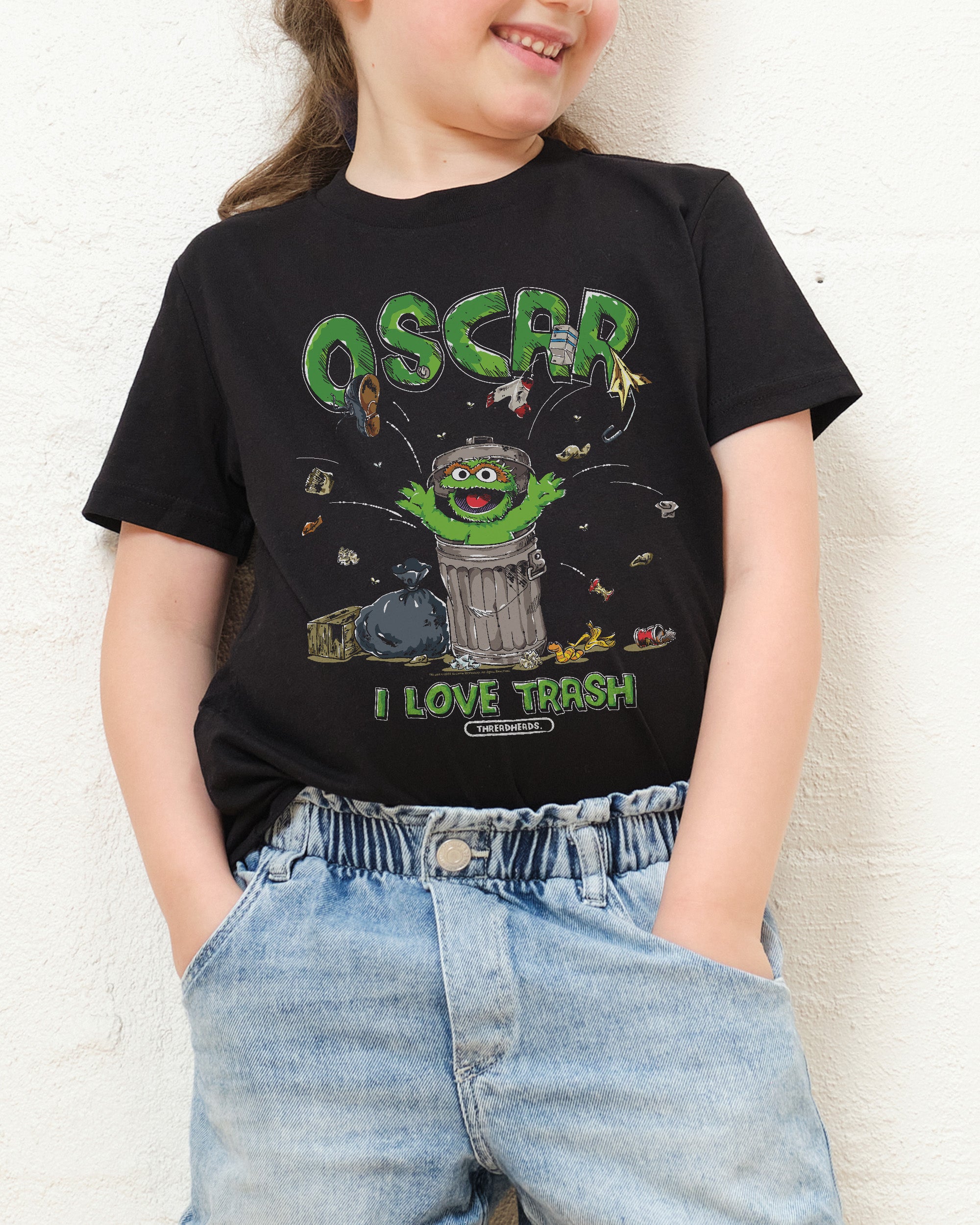 Oscar I Love Trash Kids T-Shirt